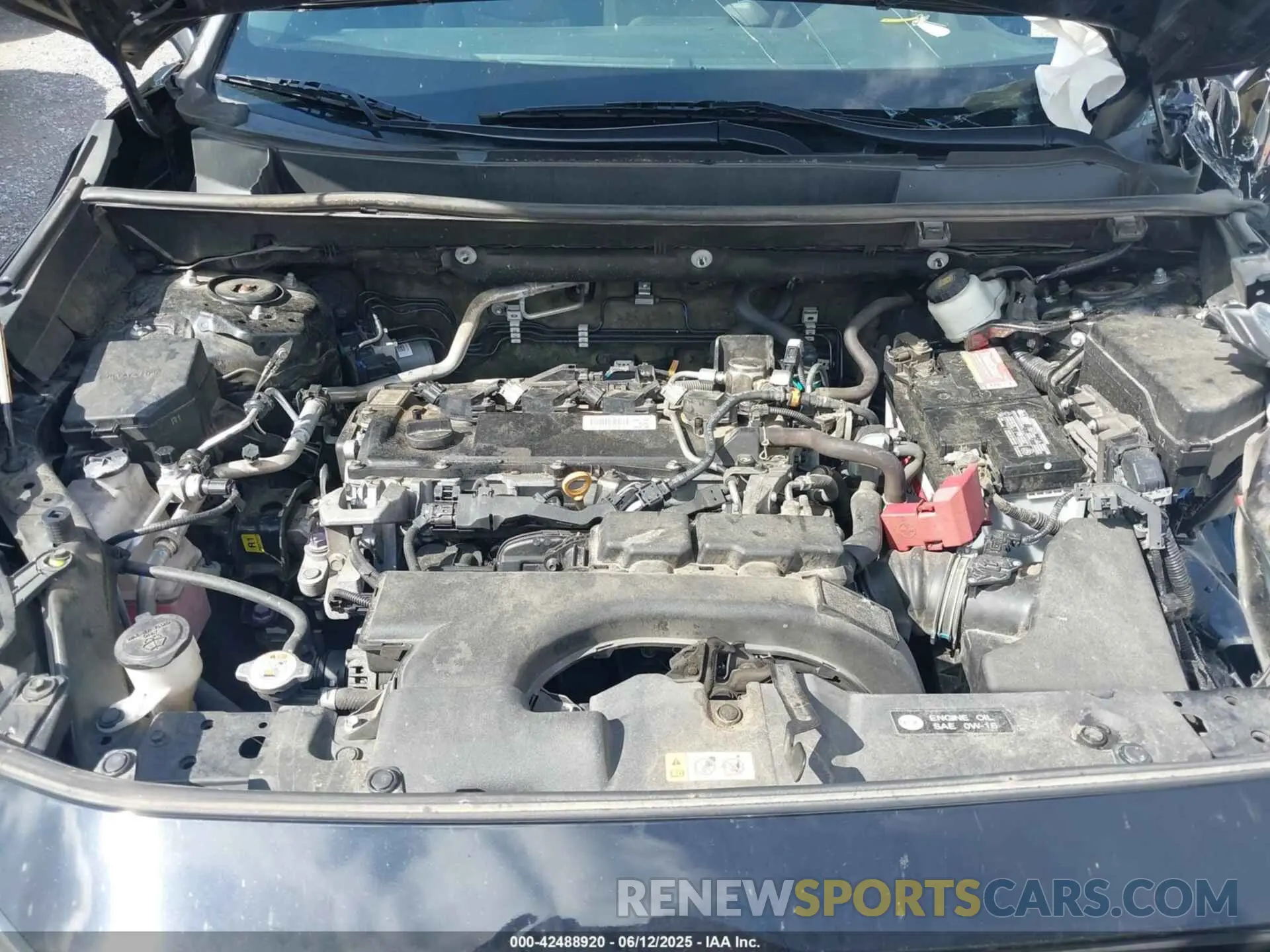 10 Фотография поврежденного автомобиля 2T3W1RFV1MW107221 TOYOTA RAV4 2021