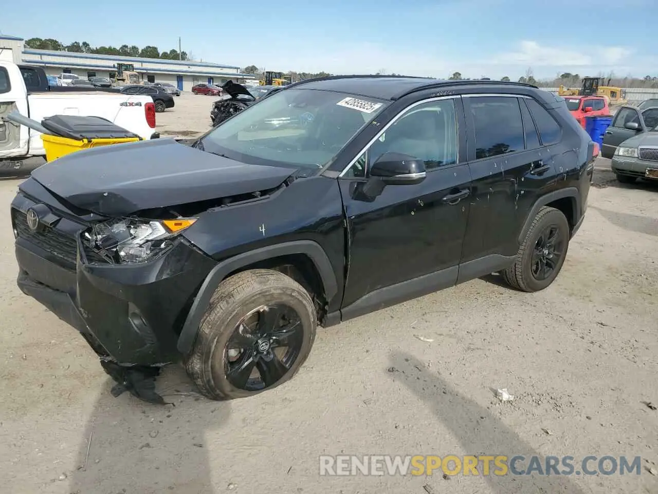 1 Photograph of a damaged car 2T3W1RFV1MW111754 TOYOTA RAV4 2021