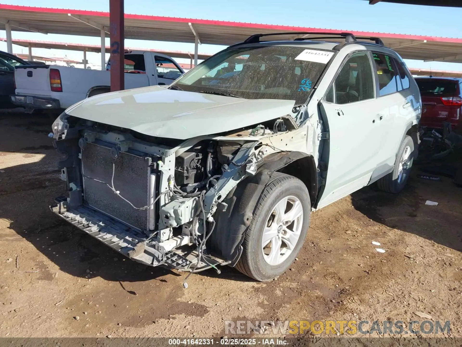 2 Фотография поврежденного автомобиля 2T3W1RFV1MW112984 TOYOTA RAV4 2021