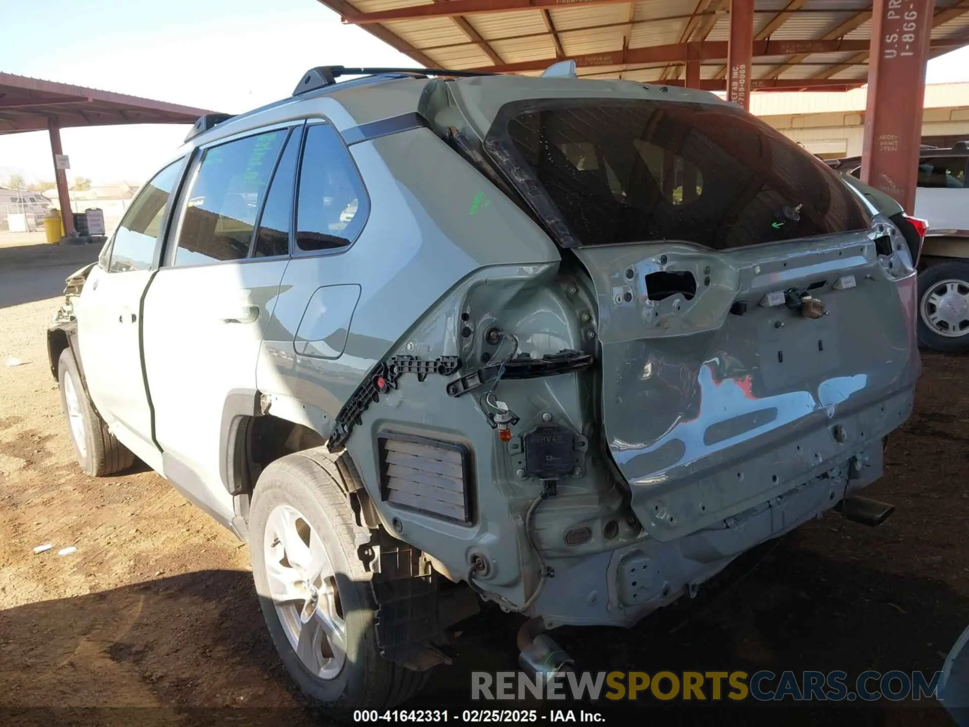 3 Фотография поврежденного автомобиля 2T3W1RFV1MW112984 TOYOTA RAV4 2021
