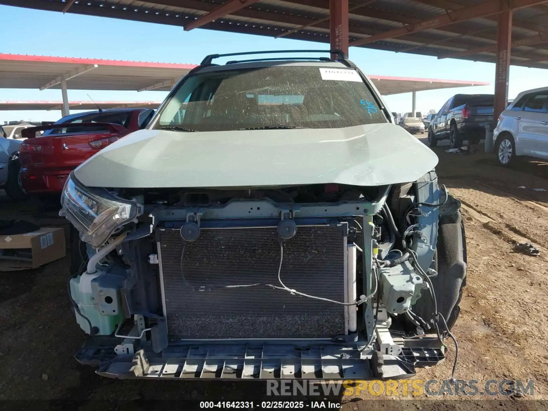 6 Фотография поврежденного автомобиля 2T3W1RFV1MW112984 TOYOTA RAV4 2021