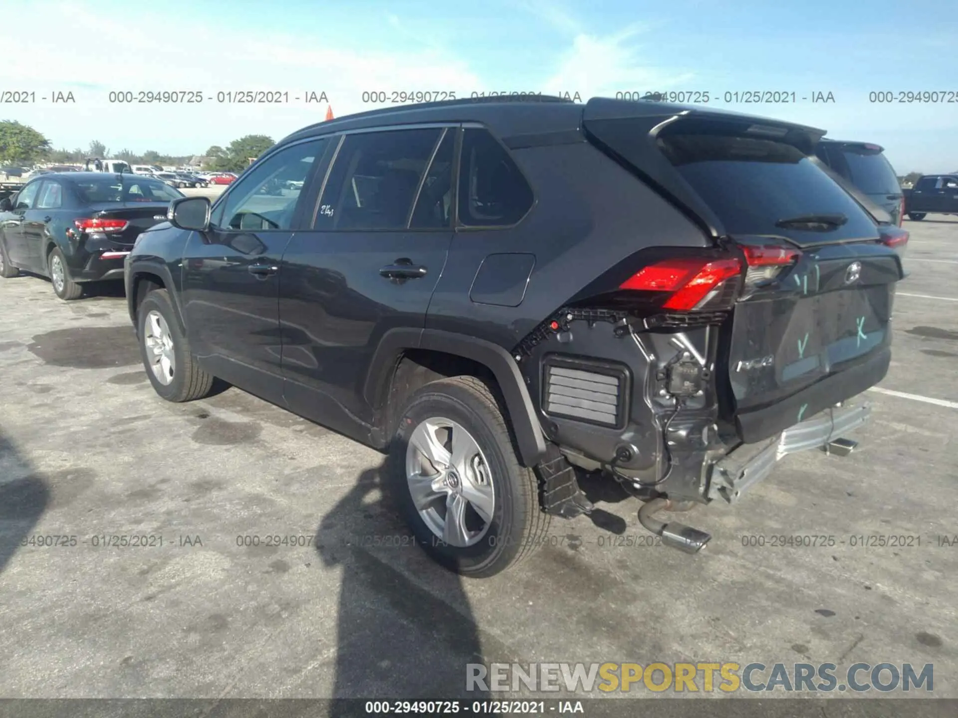 3 Photograph of a damaged car 2T3W1RFV1MW116226 TOYOTA RAV4 2021