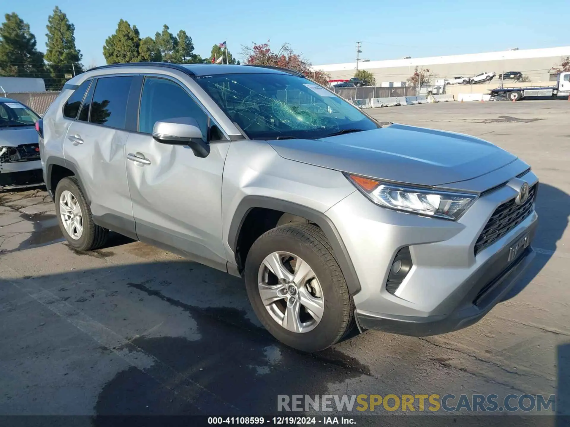 1 Photograph of a damaged car 2T3W1RFV1MW119434 TOYOTA RAV4 2021