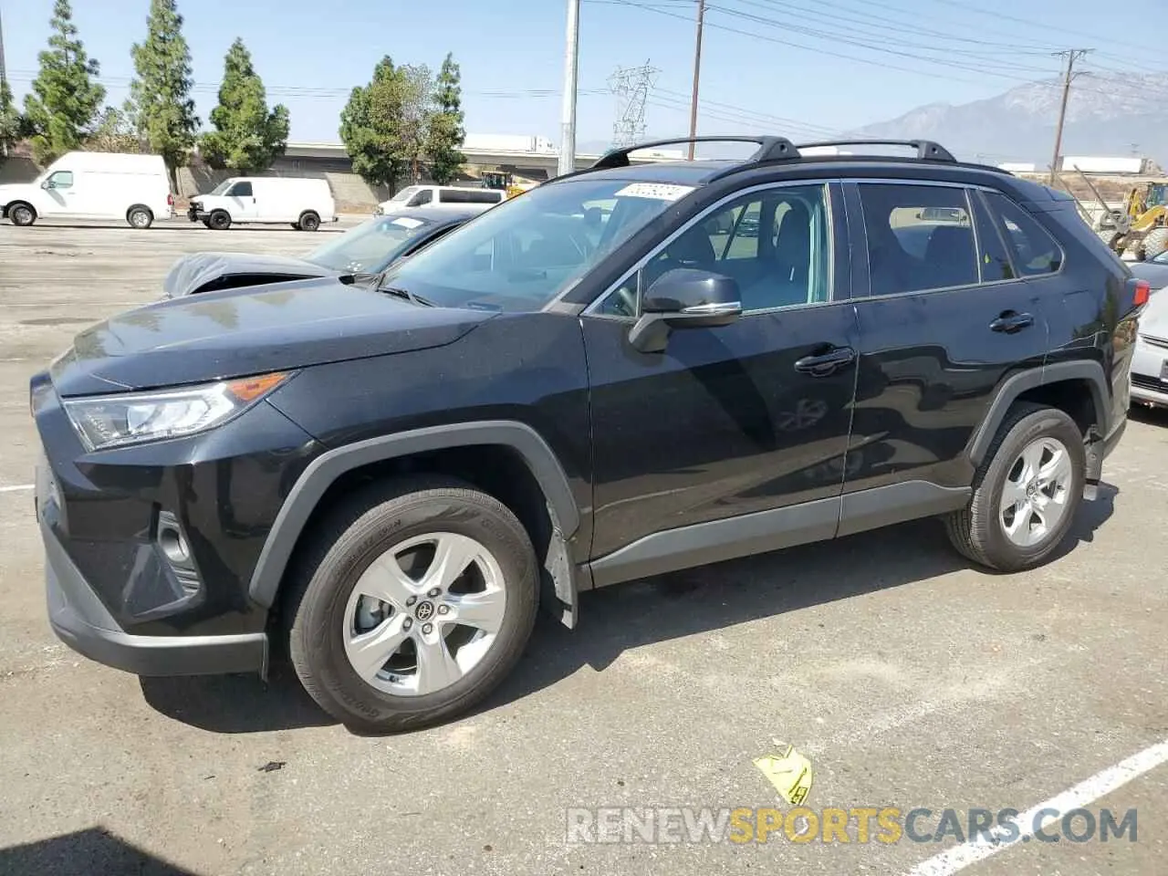 1 Photograph of a damaged car 2T3W1RFV1MW128747 TOYOTA RAV4 2021