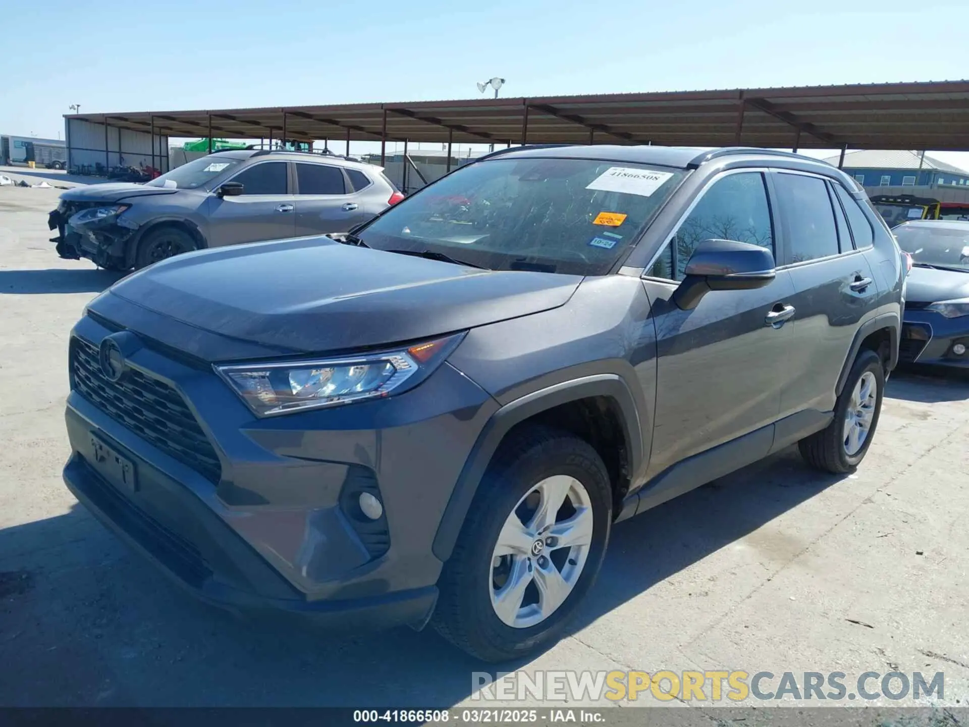 2 Photograph of a damaged car 2T3W1RFV1MW137173 TOYOTA RAV4 2021