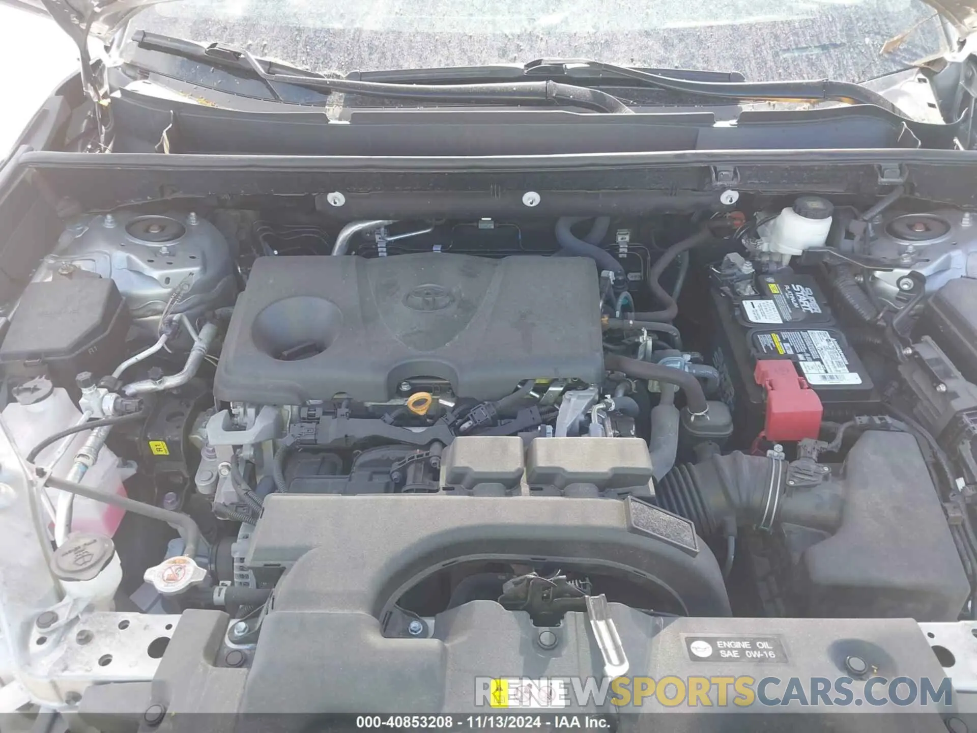 10 Фотография поврежденного автомобиля 2T3W1RFV1MW139909 TOYOTA RAV4 2021