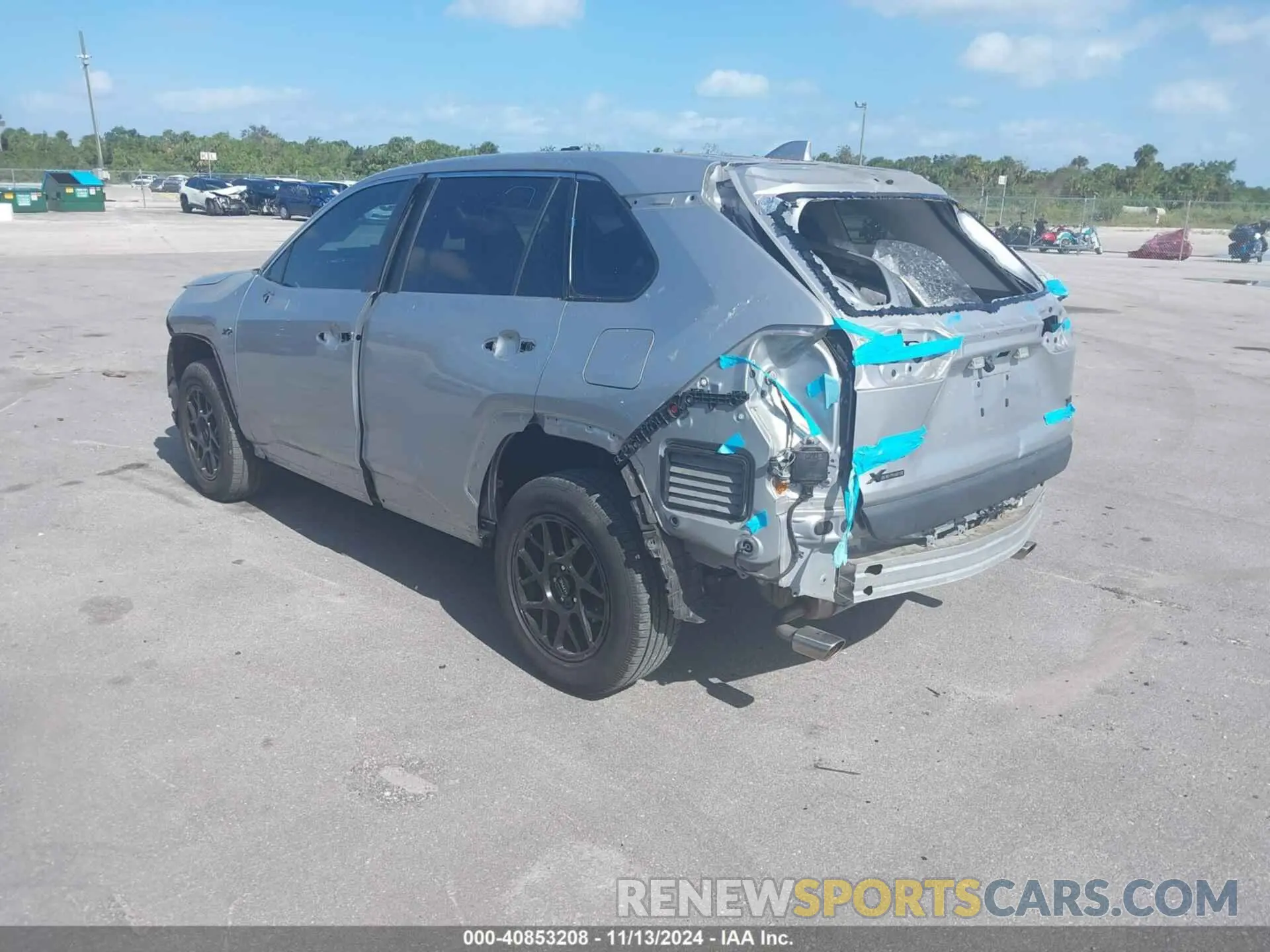 3 Фотография поврежденного автомобиля 2T3W1RFV1MW139909 TOYOTA RAV4 2021
