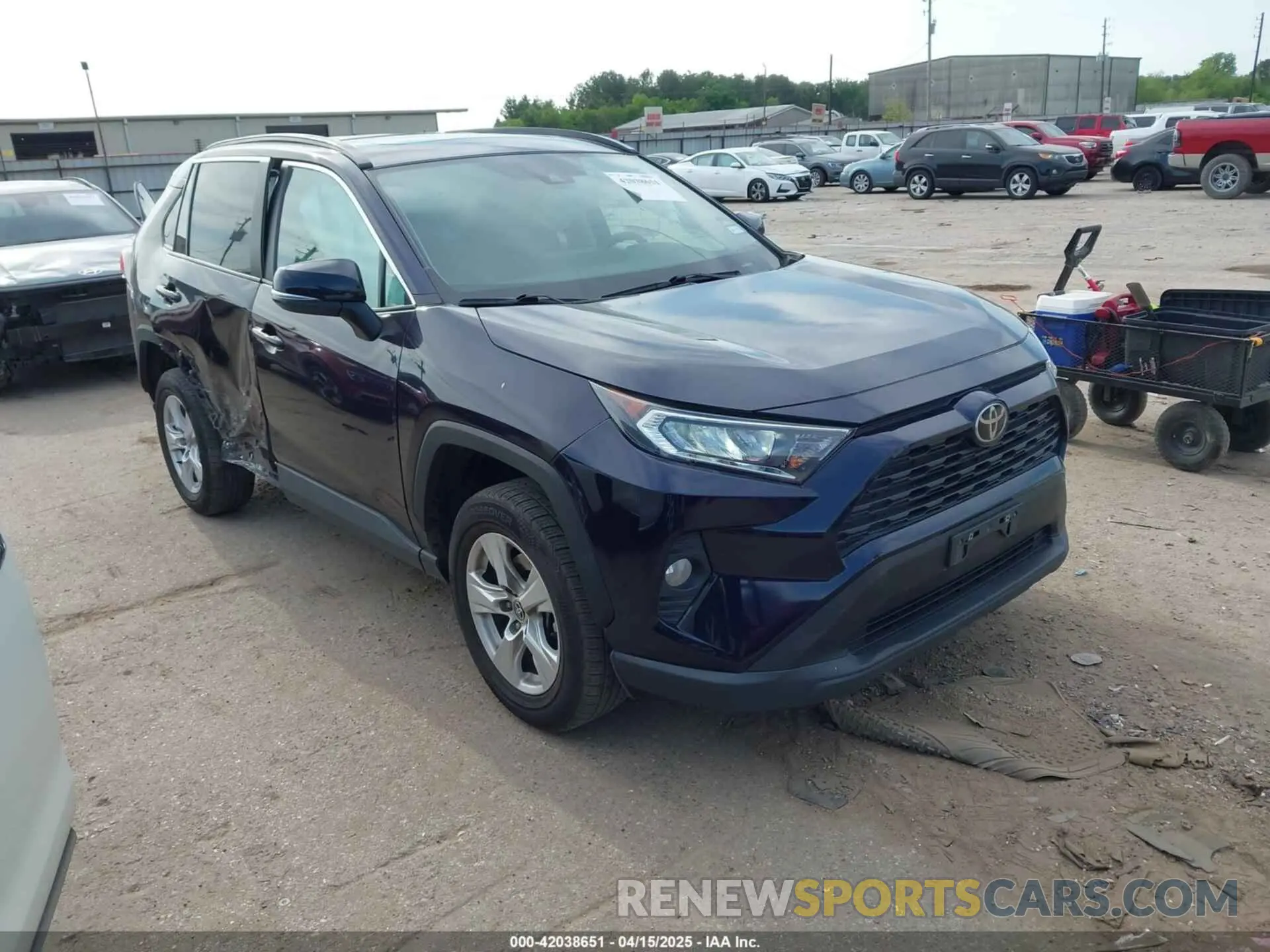 1 Фотография поврежденного автомобиля 2T3W1RFV1MW151025 TOYOTA RAV4 2021