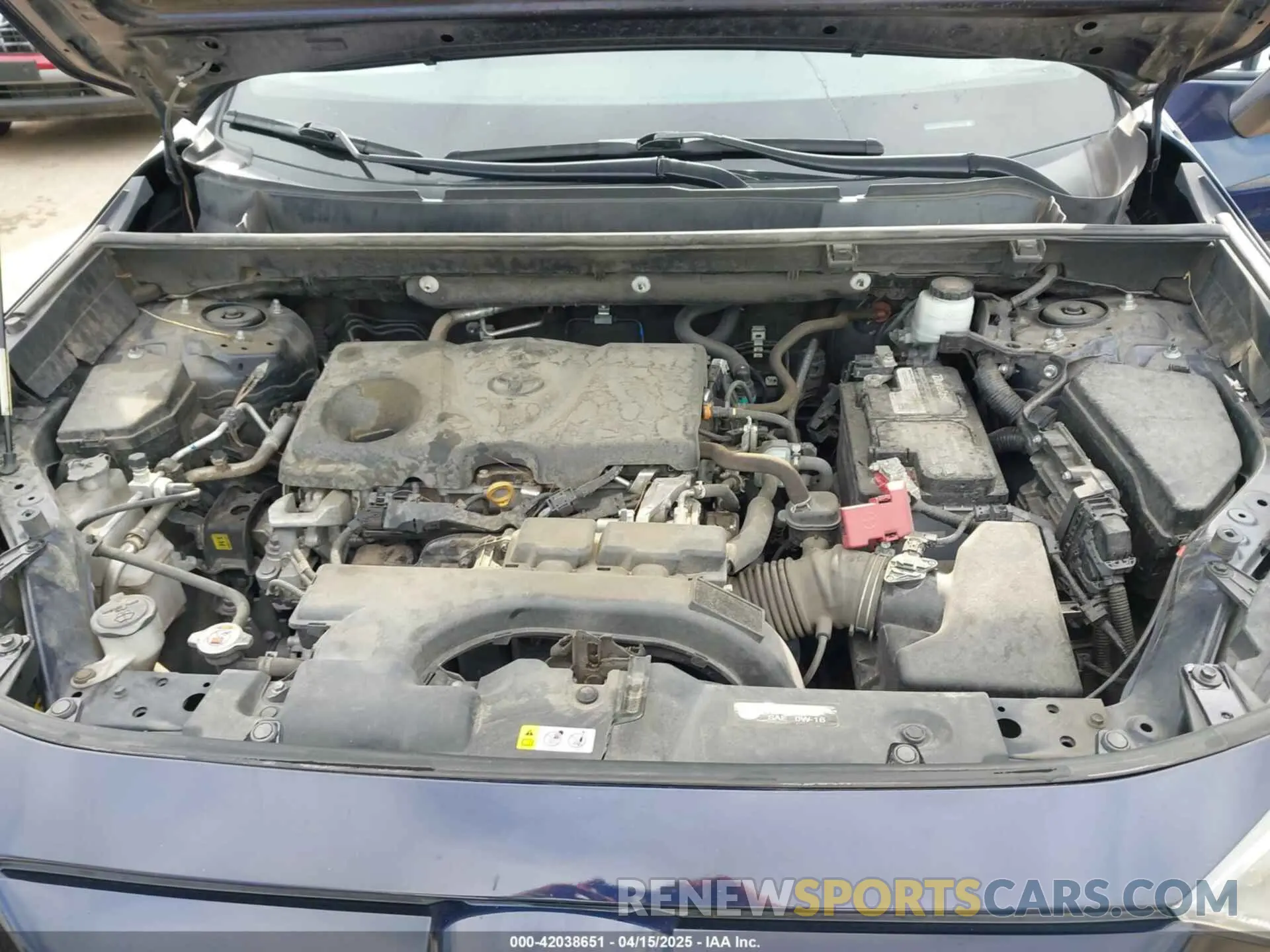 10 Фотография поврежденного автомобиля 2T3W1RFV1MW151025 TOYOTA RAV4 2021