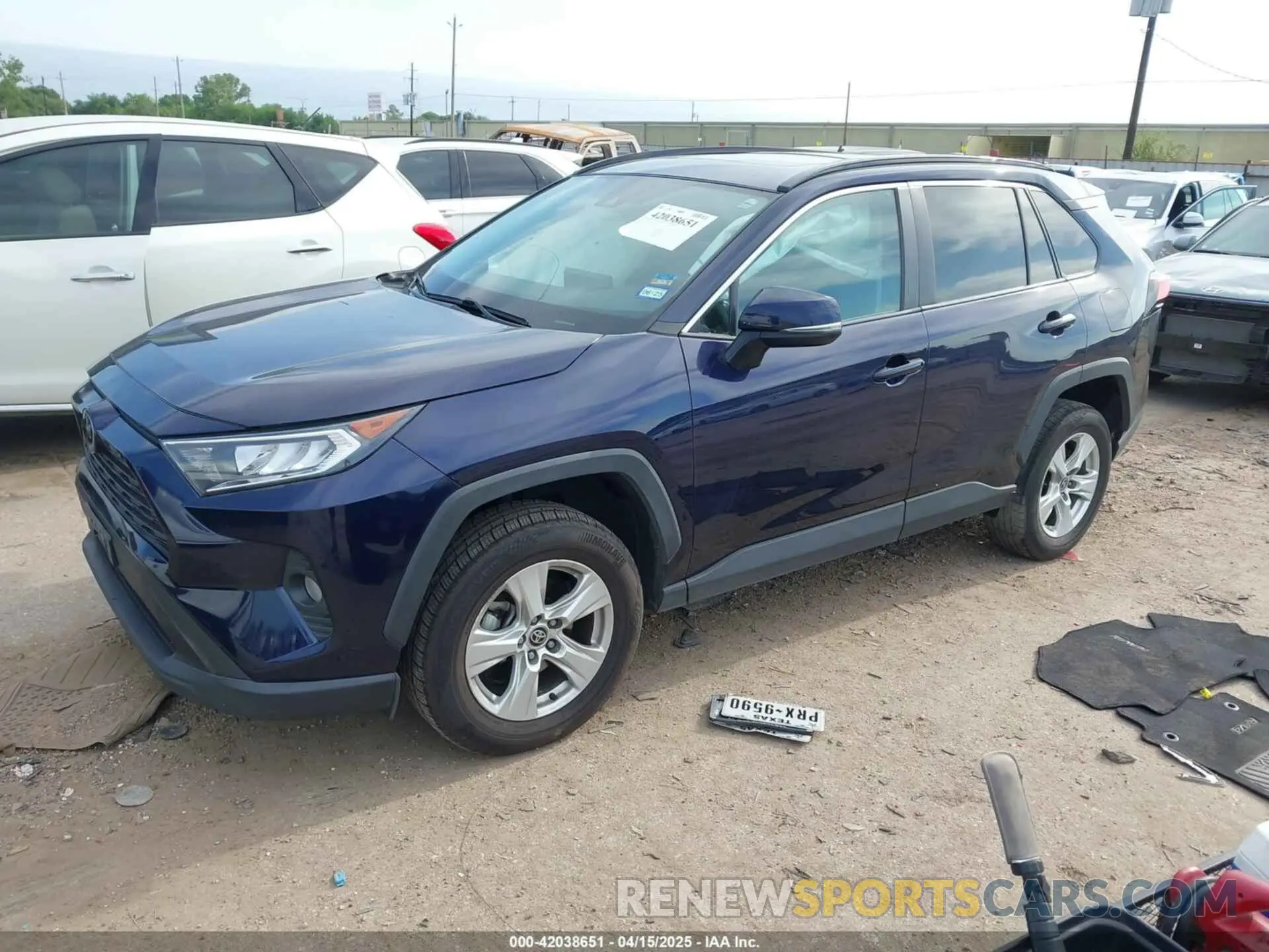 2 Фотография поврежденного автомобиля 2T3W1RFV1MW151025 TOYOTA RAV4 2021