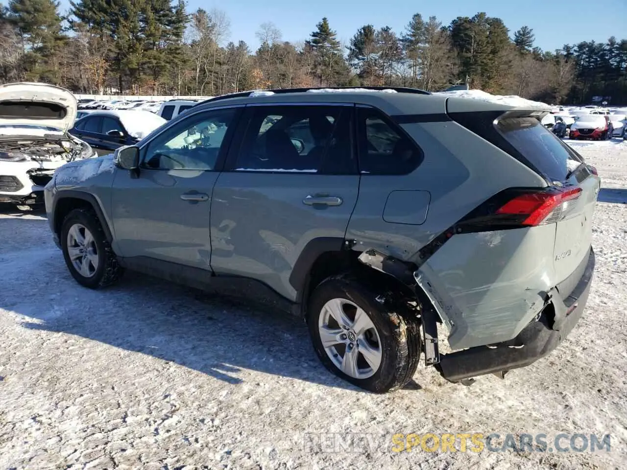2 Фотография поврежденного автомобиля 2T3W1RFV2MC087983 TOYOTA RAV4 2021
