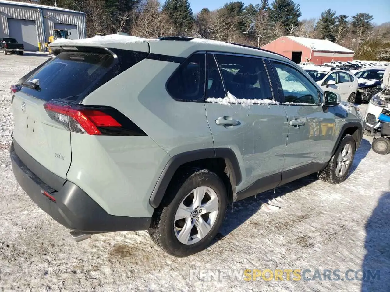 3 Фотография поврежденного автомобиля 2T3W1RFV2MC087983 TOYOTA RAV4 2021