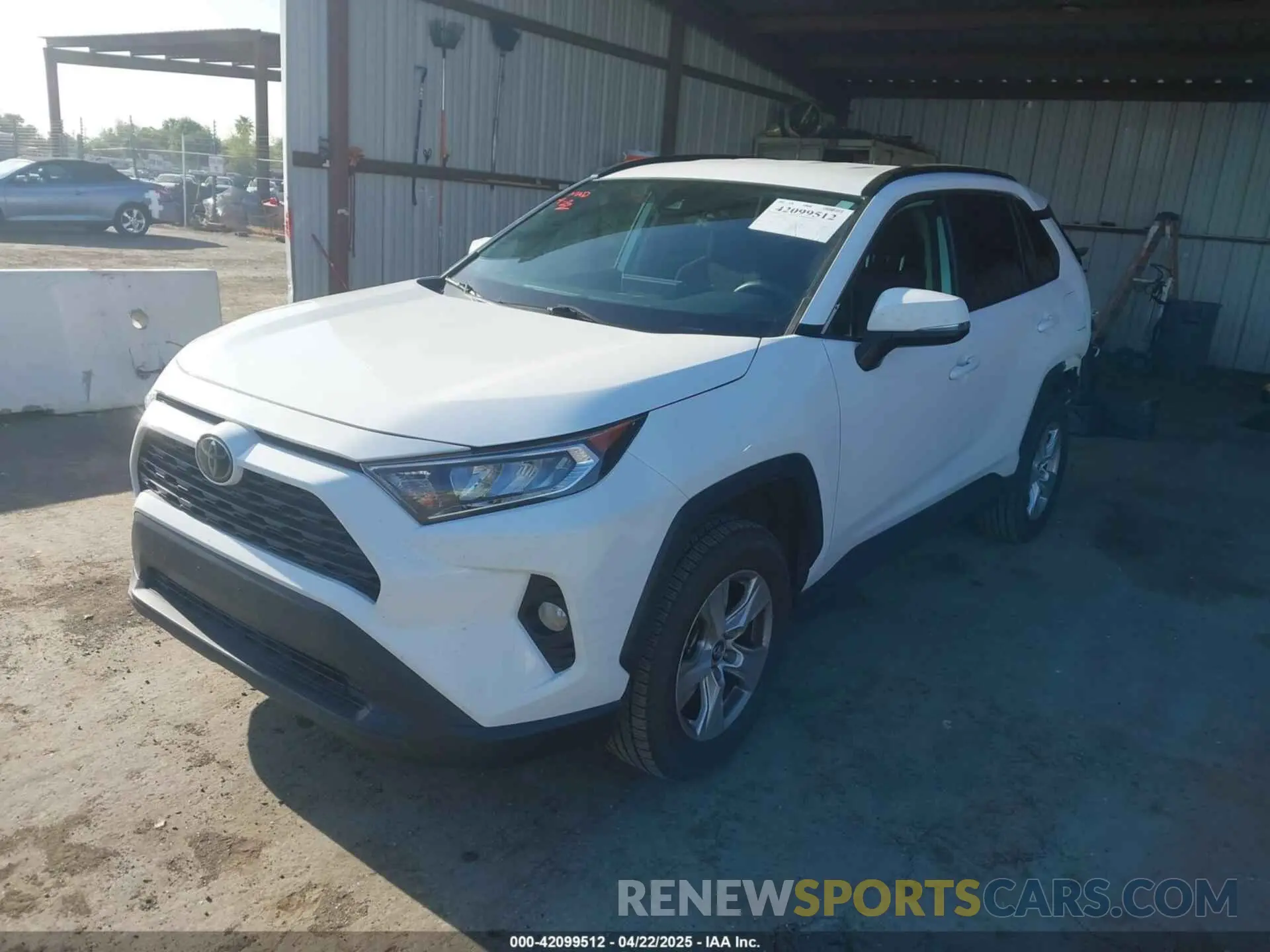 2 Фотография поврежденного автомобиля 2T3W1RFV2MC088180 TOYOTA RAV4 2021