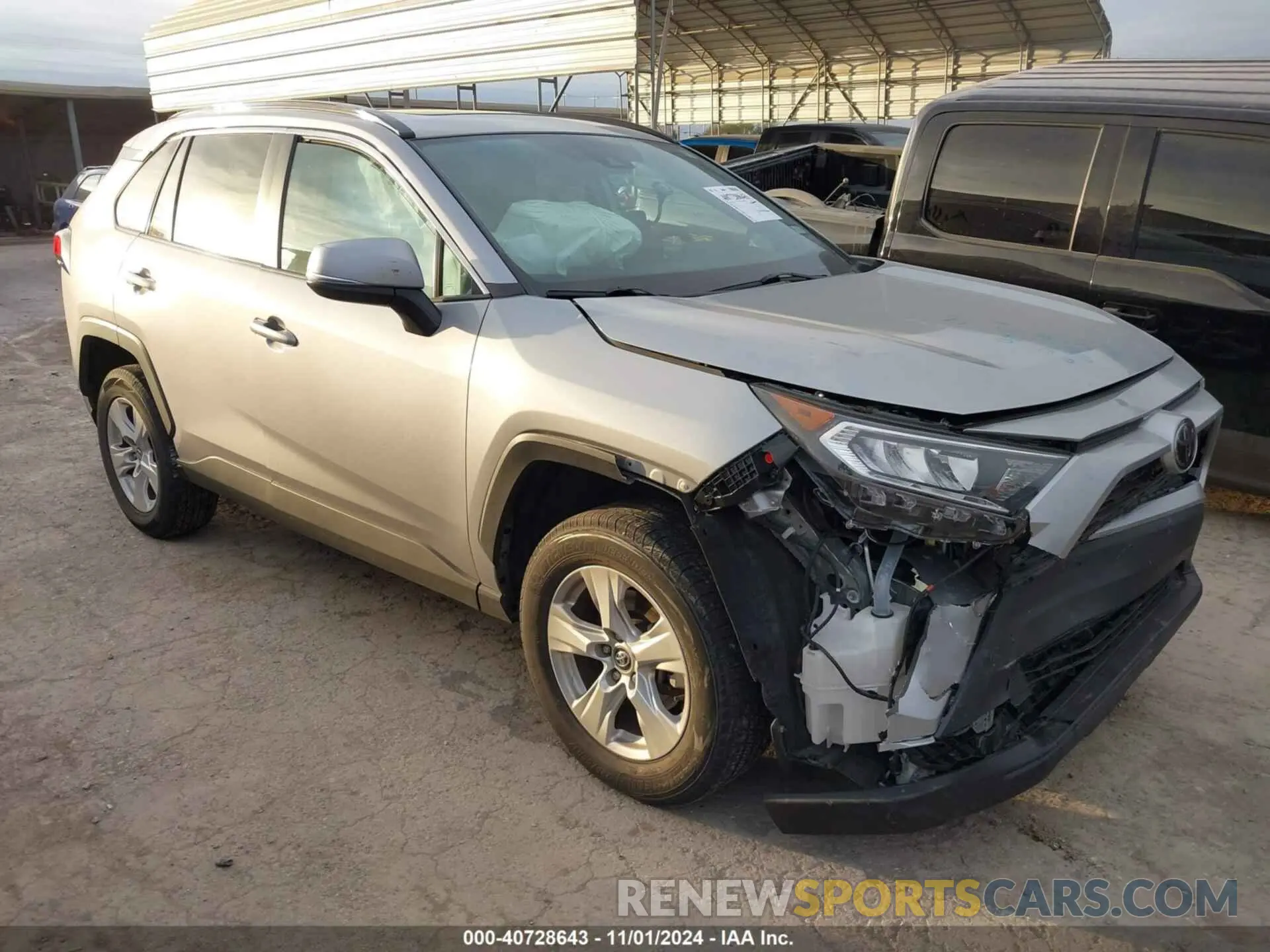 1 Photograph of a damaged car 2T3W1RFV2MC096148 TOYOTA RAV4 2021