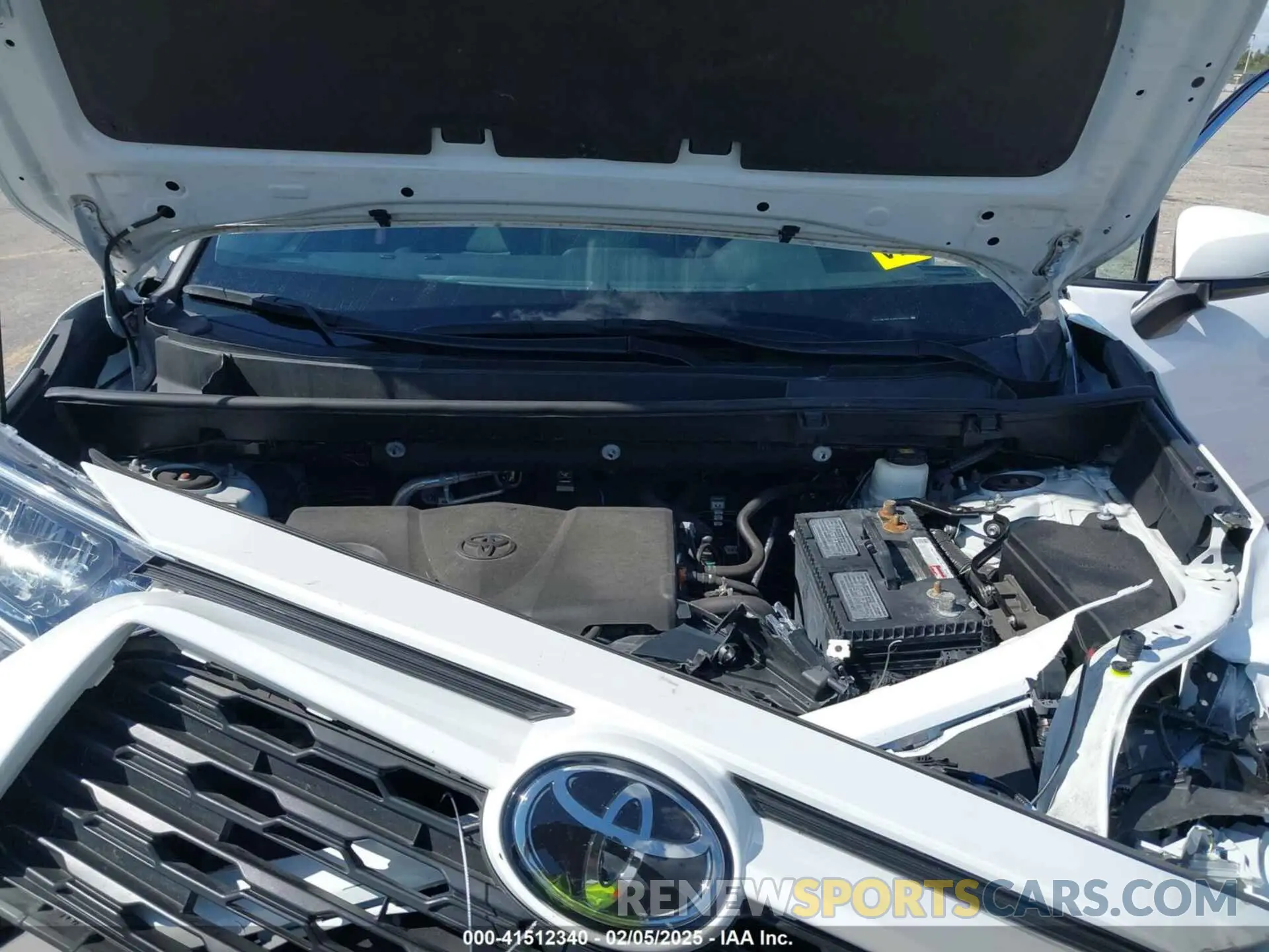 10 Фотография поврежденного автомобиля 2T3W1RFV2MC102997 TOYOTA RAV4 2021