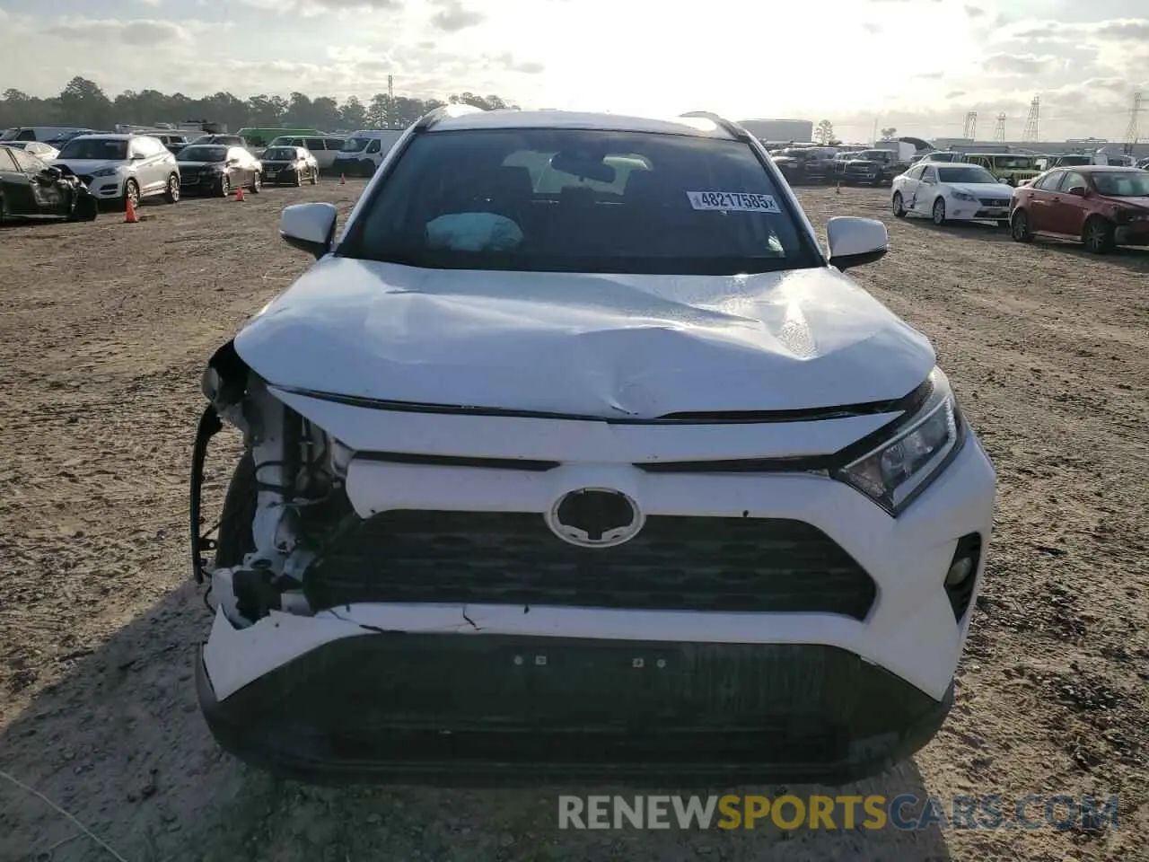 5 Фотография поврежденного автомобиля 2T3W1RFV2MC115409 TOYOTA RAV4 2021
