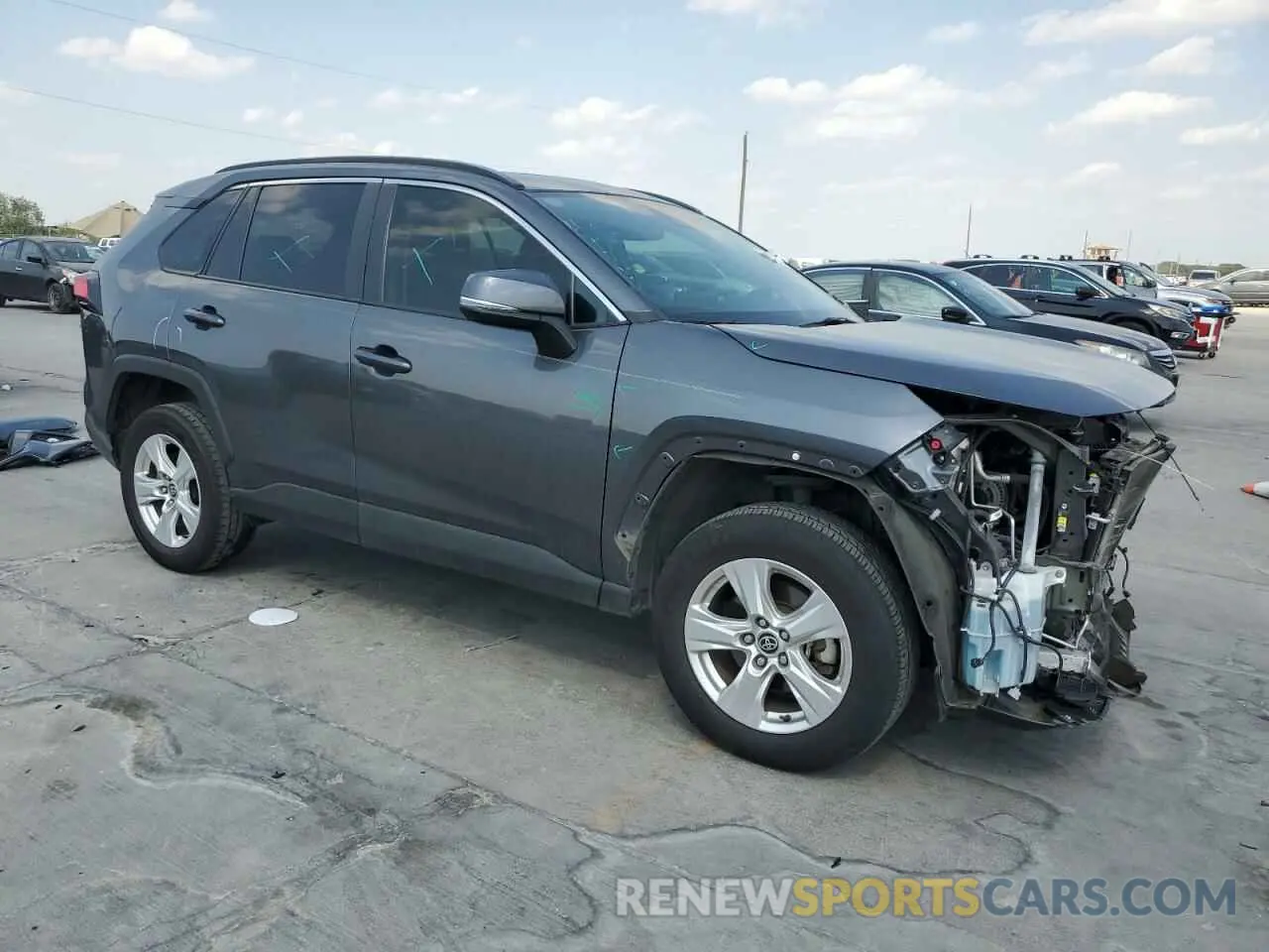 4 Photograph of a damaged car 2T3W1RFV2MC118889 TOYOTA RAV4 2021