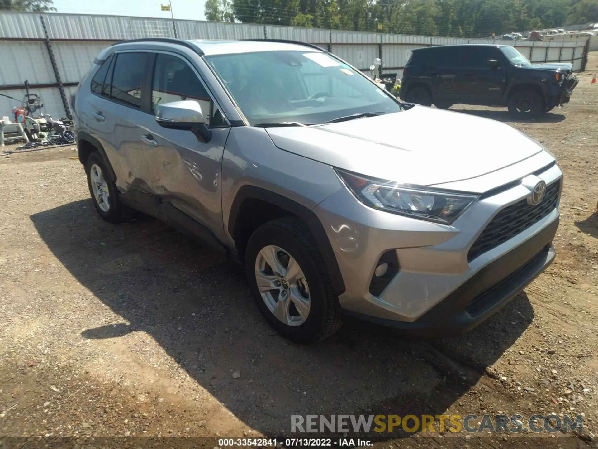 1 Photograph of a damaged car 2T3W1RFV2MC155926 TOYOTA RAV4 2021