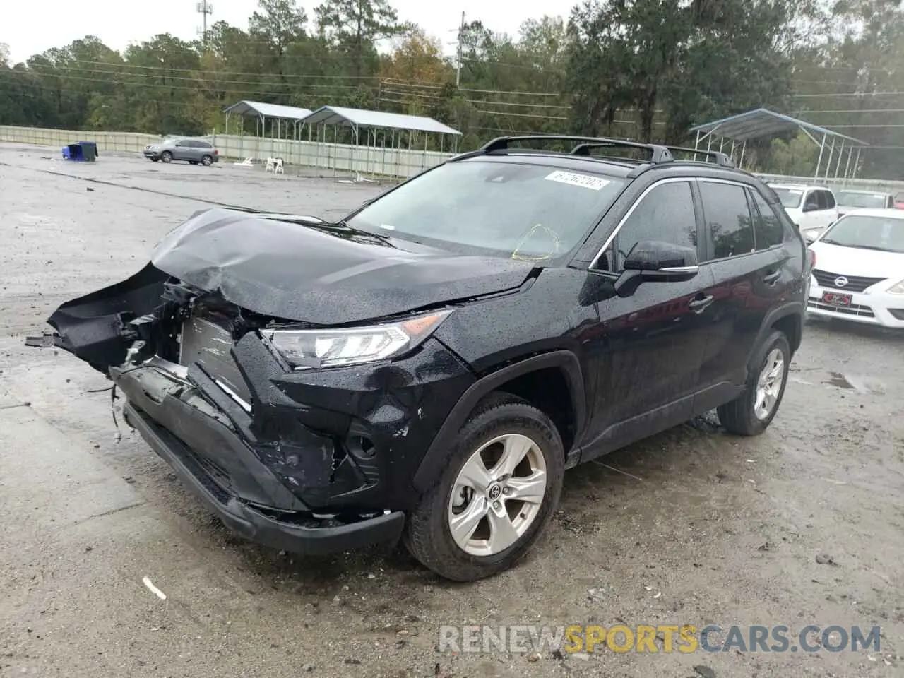2 Фотография поврежденного автомобиля 2T3W1RFV2MC163685 TOYOTA RAV4 2021