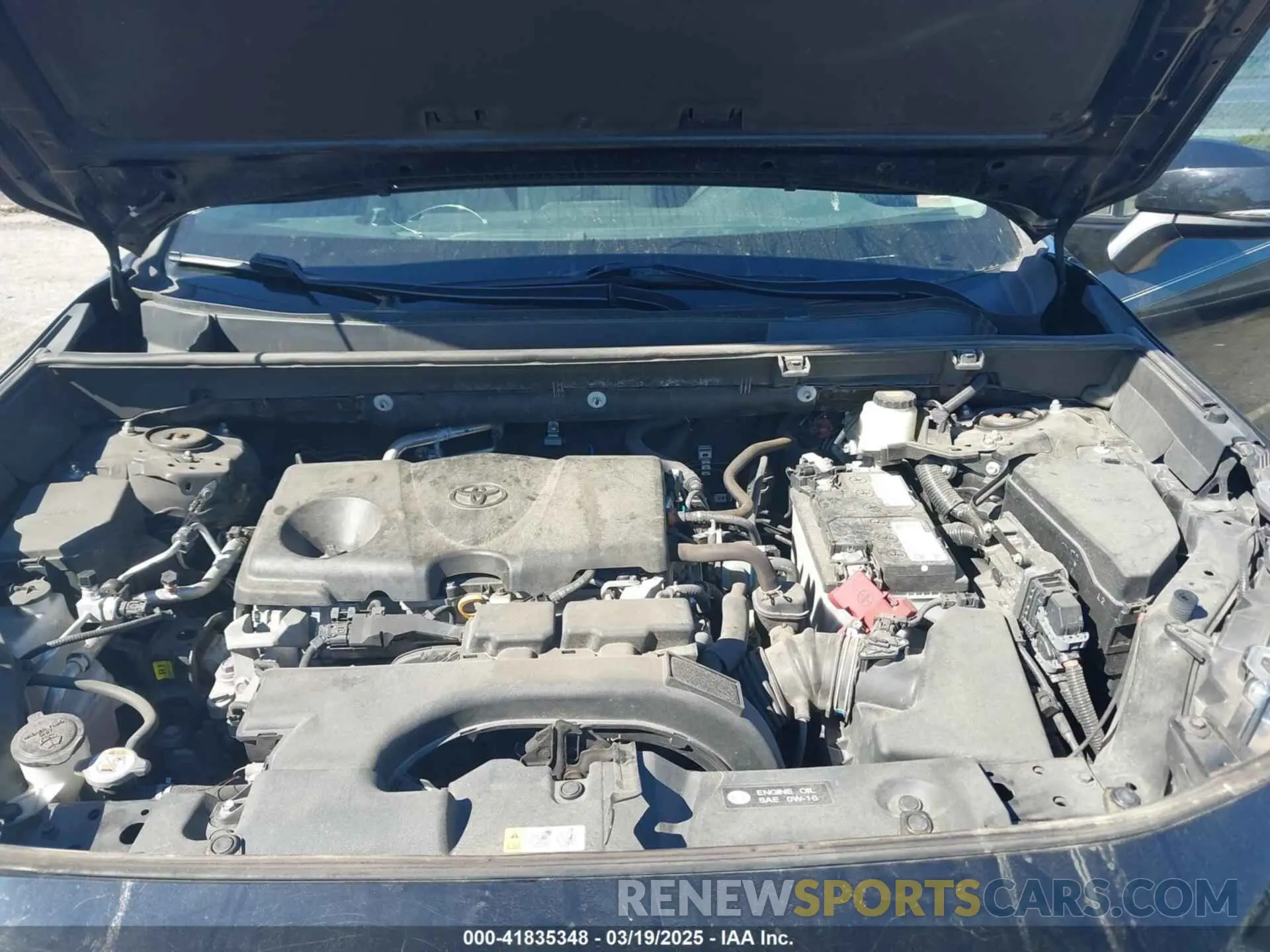 10 Фотография поврежденного автомобиля 2T3W1RFV2MW107986 TOYOTA RAV4 2021