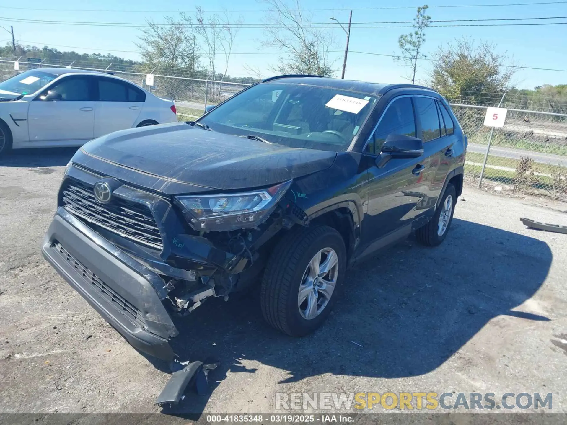 2 Фотография поврежденного автомобиля 2T3W1RFV2MW107986 TOYOTA RAV4 2021