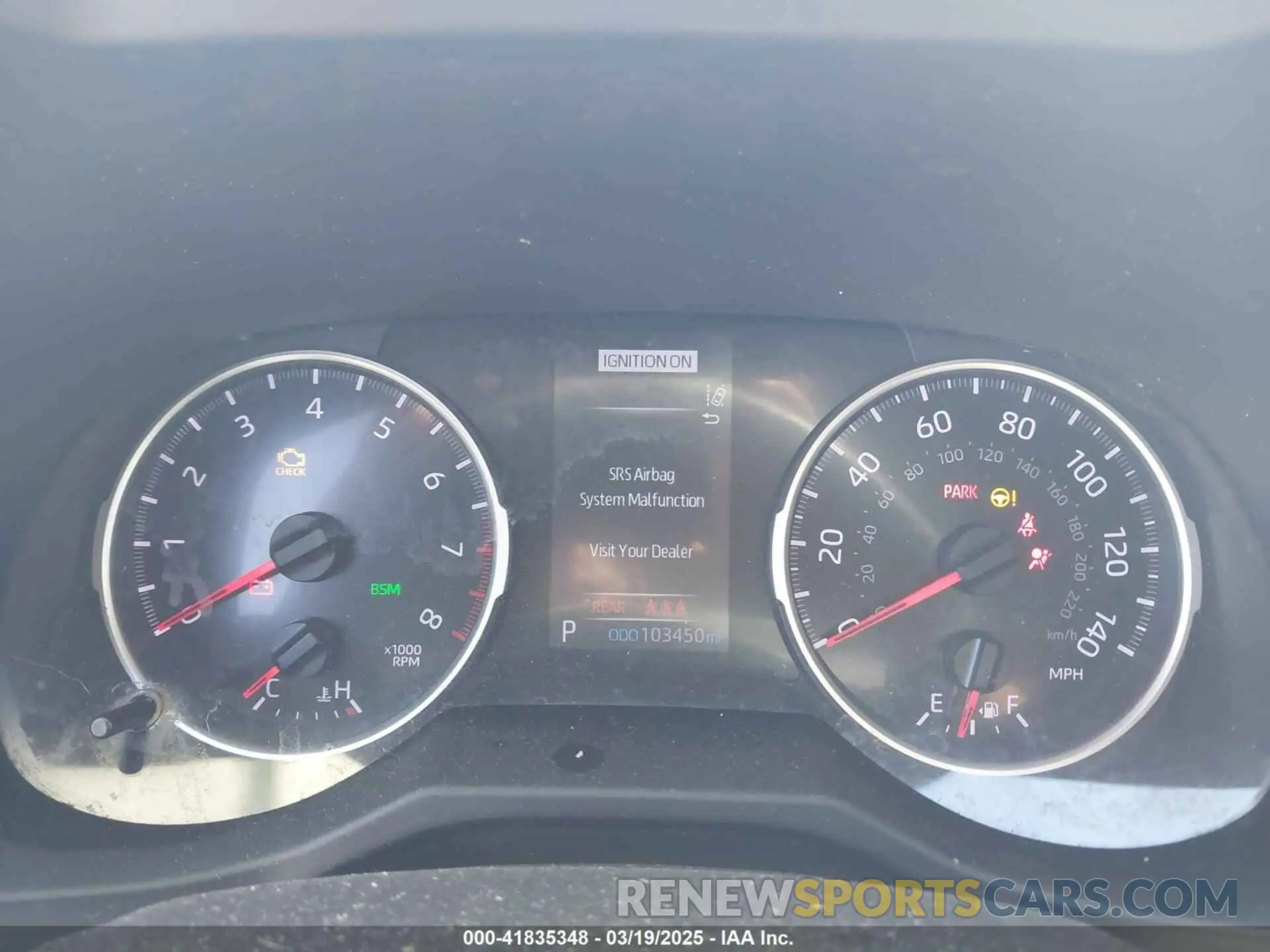 7 Фотография поврежденного автомобиля 2T3W1RFV2MW107986 TOYOTA RAV4 2021