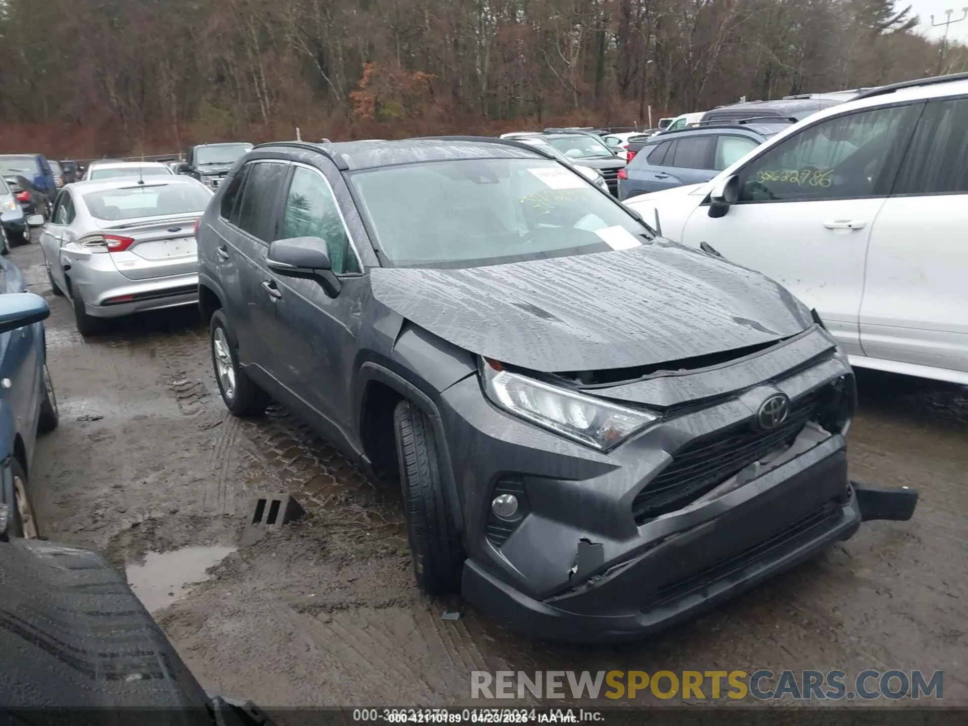 1 Photograph of a damaged car 2T3W1RFV2MW116333 TOYOTA RAV4 2021