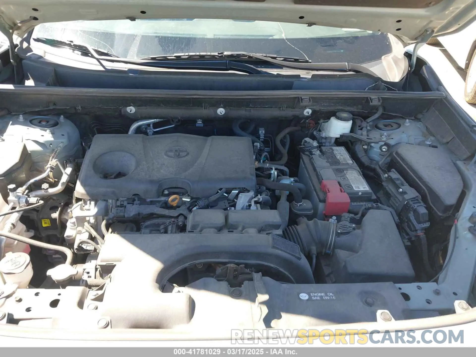 10 Фотография поврежденного автомобиля 2T3W1RFV2MW137411 TOYOTA RAV4 2021