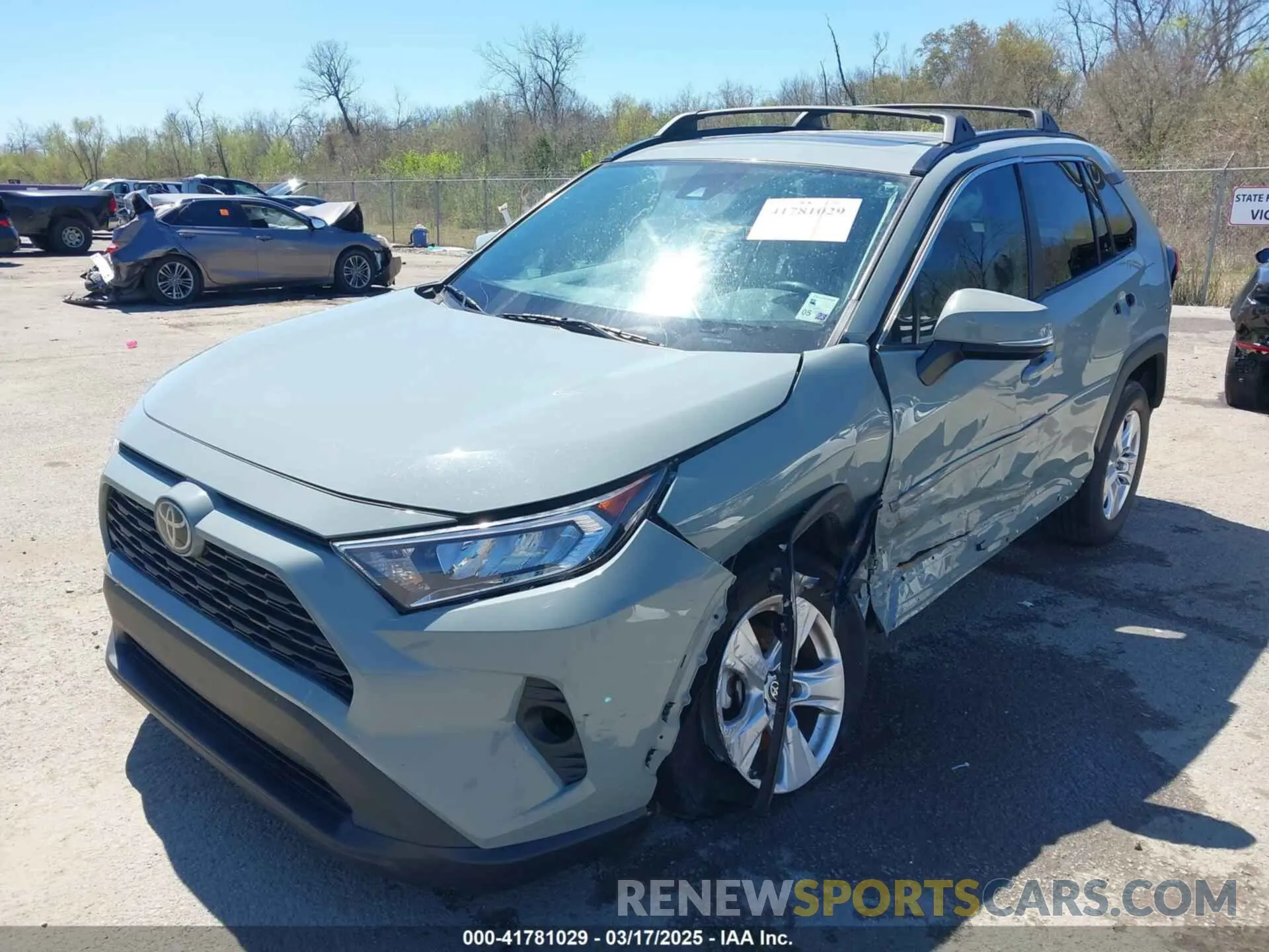 2 Фотография поврежденного автомобиля 2T3W1RFV2MW137411 TOYOTA RAV4 2021
