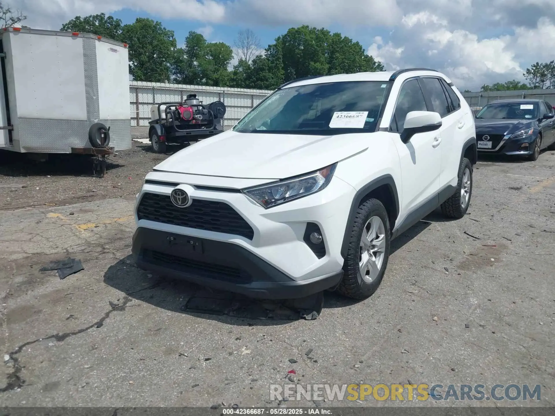 2 Photograph of a damaged car 2T3W1RFV2MW146030 TOYOTA RAV4 2021