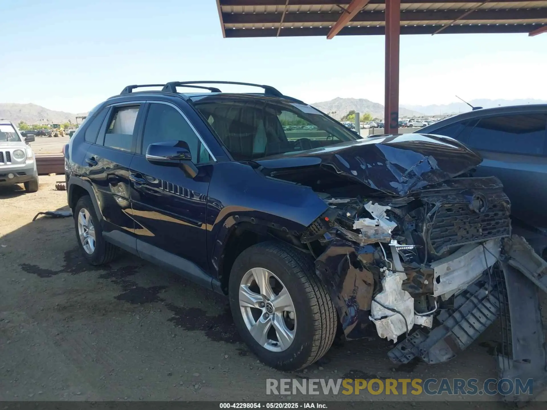 1 Фотография поврежденного автомобиля 2T3W1RFV2MW157691 TOYOTA RAV4 2021