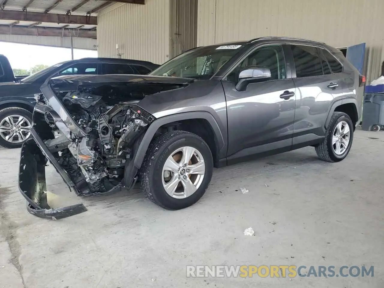 1 Photograph of a damaged car 2T3W1RFV2MW174801 TOYOTA RAV4 2021