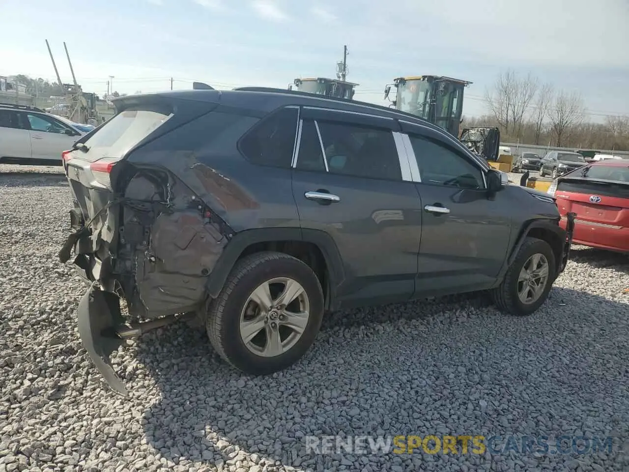 3 Фотография поврежденного автомобиля 2T3W1RFV2MW175916 TOYOTA RAV4 2021