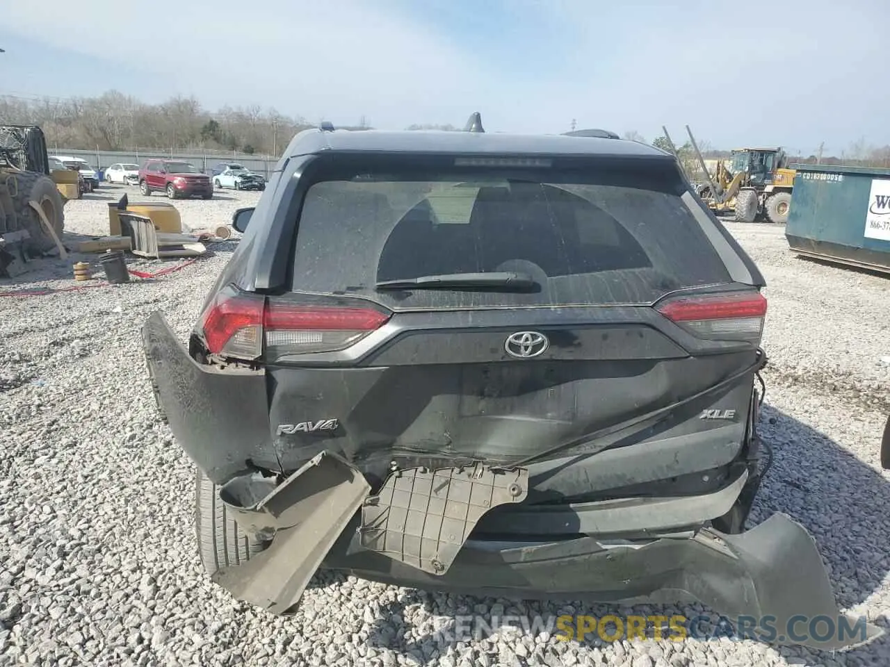 6 Фотография поврежденного автомобиля 2T3W1RFV2MW175916 TOYOTA RAV4 2021