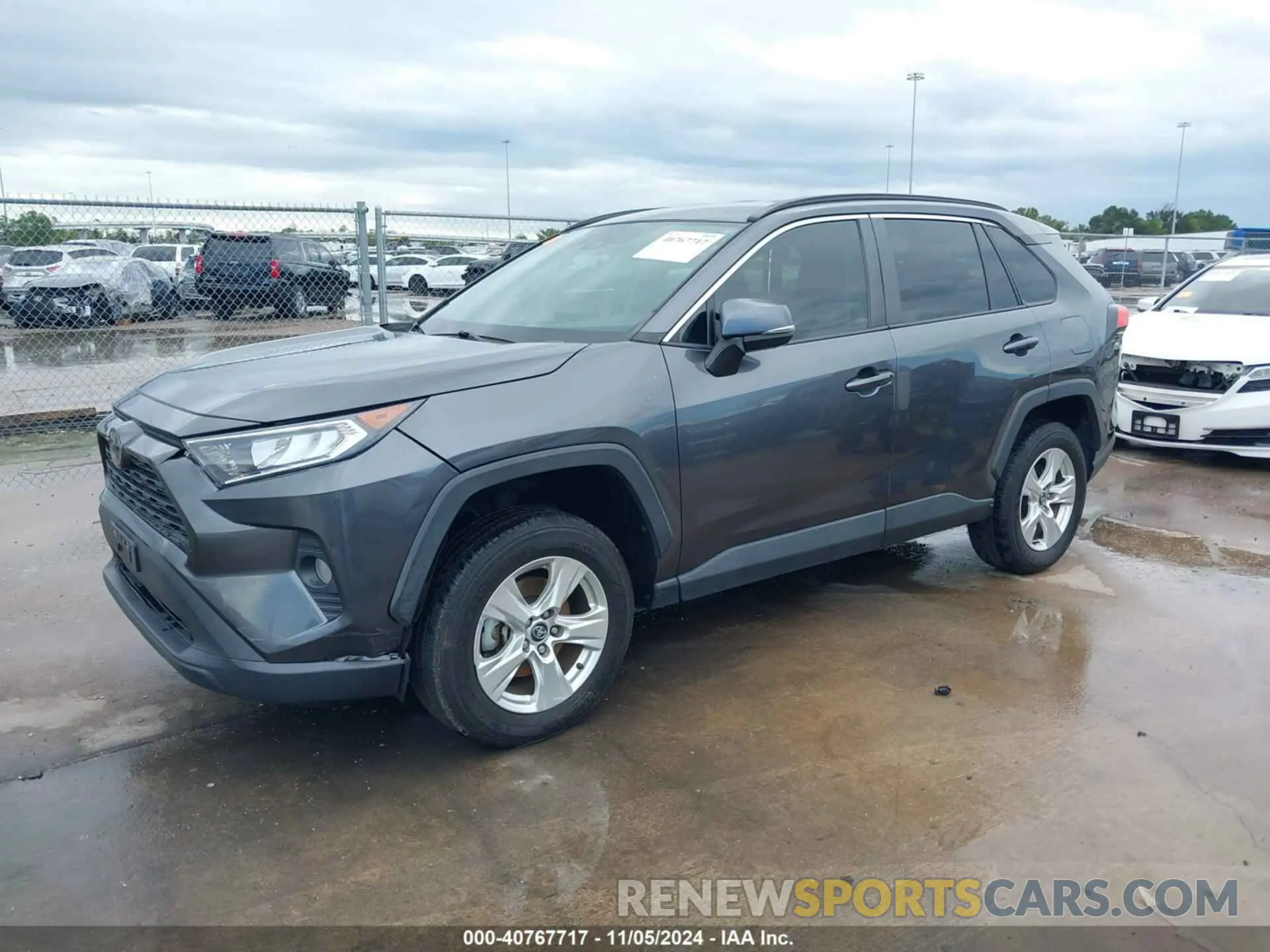 2 Photograph of a damaged car 2T3W1RFV3MC093758 TOYOTA RAV4 2021