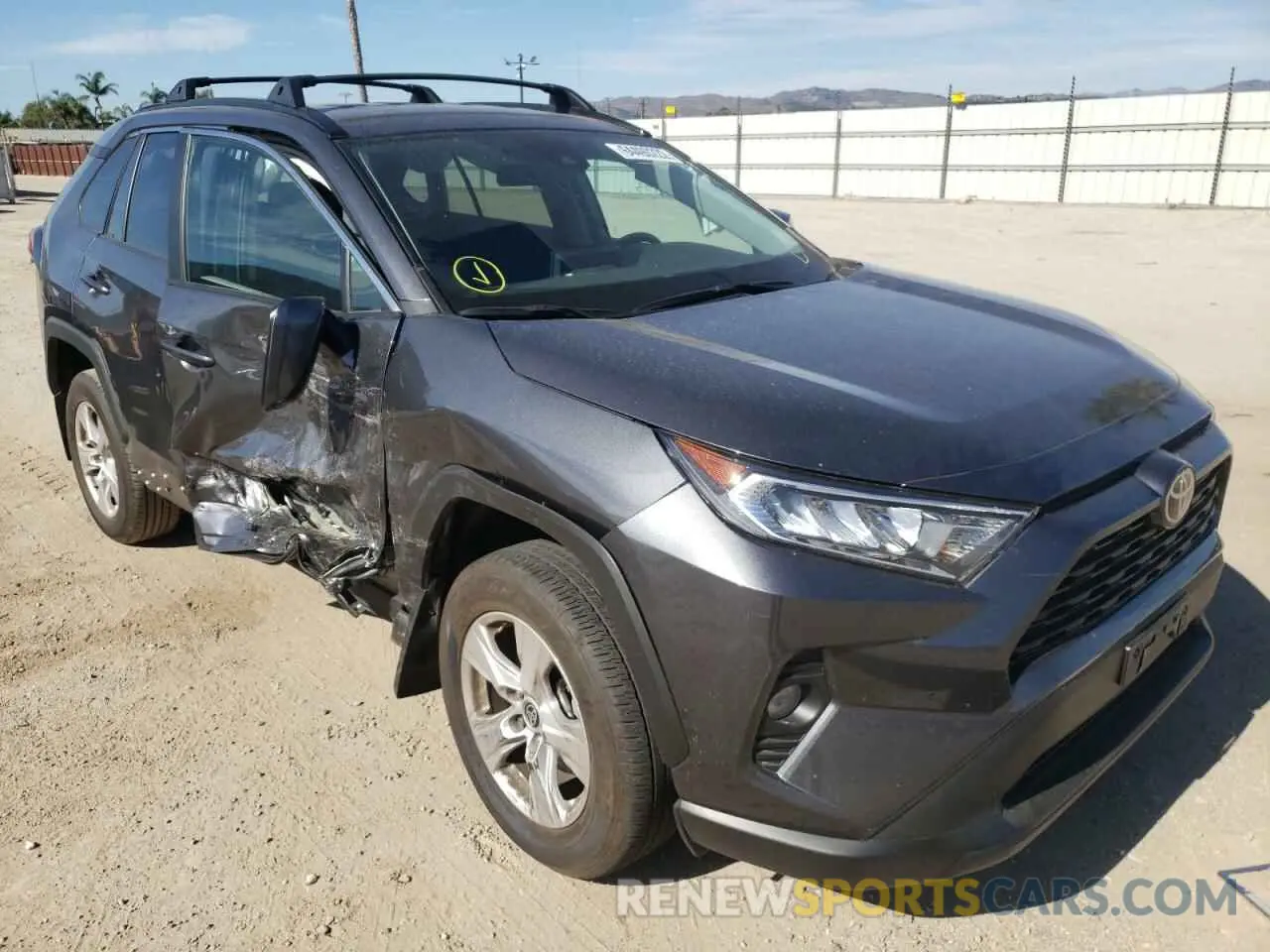 1 Фотография поврежденного автомобиля 2T3W1RFV3MC151271 TOYOTA RAV4 2021