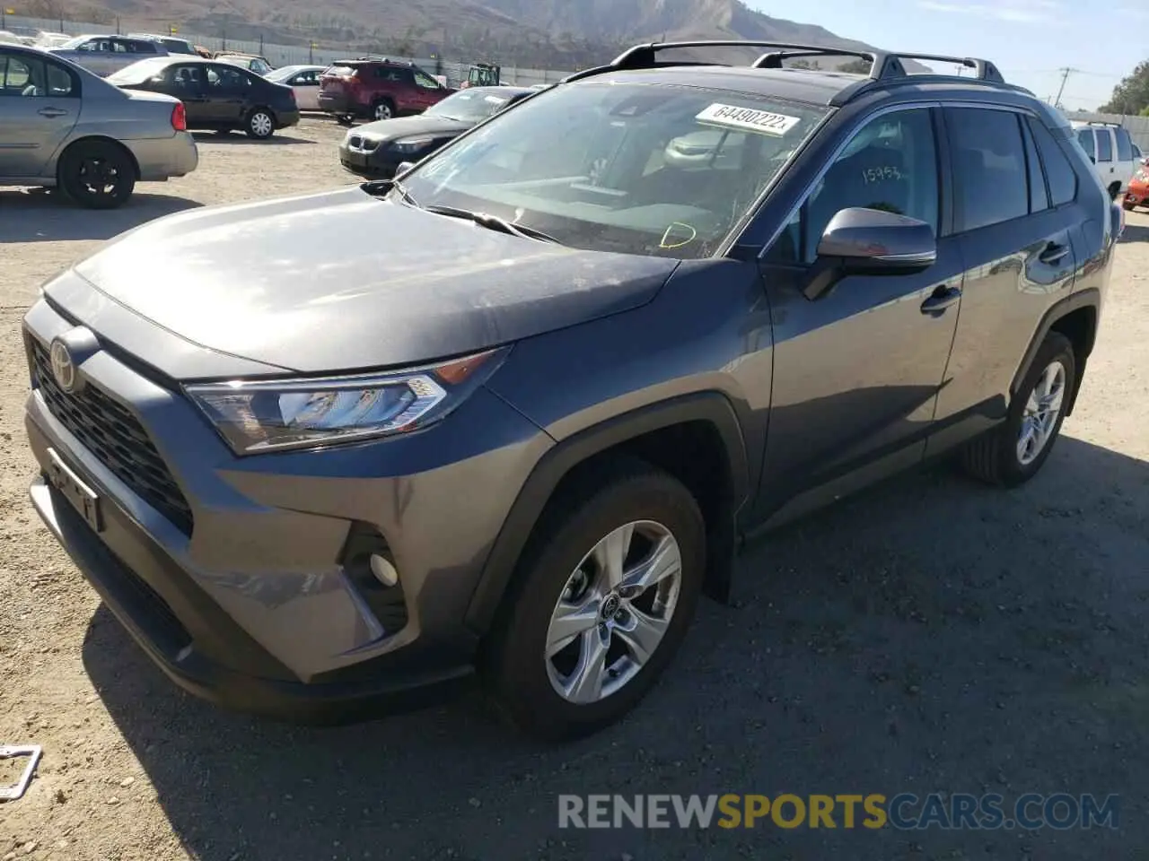 2 Фотография поврежденного автомобиля 2T3W1RFV3MC151271 TOYOTA RAV4 2021