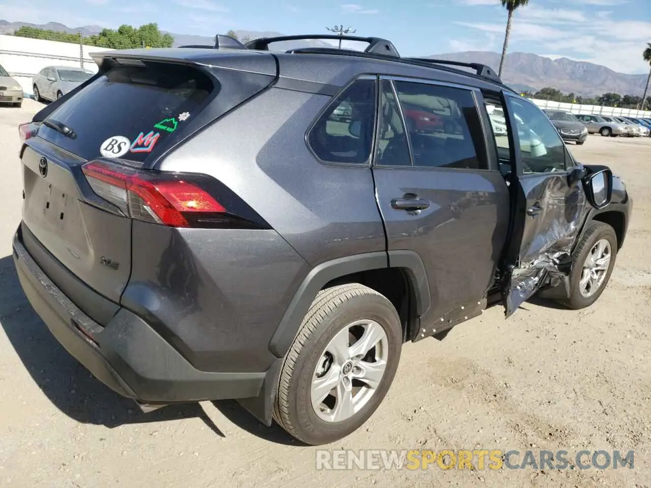 4 Фотография поврежденного автомобиля 2T3W1RFV3MC151271 TOYOTA RAV4 2021