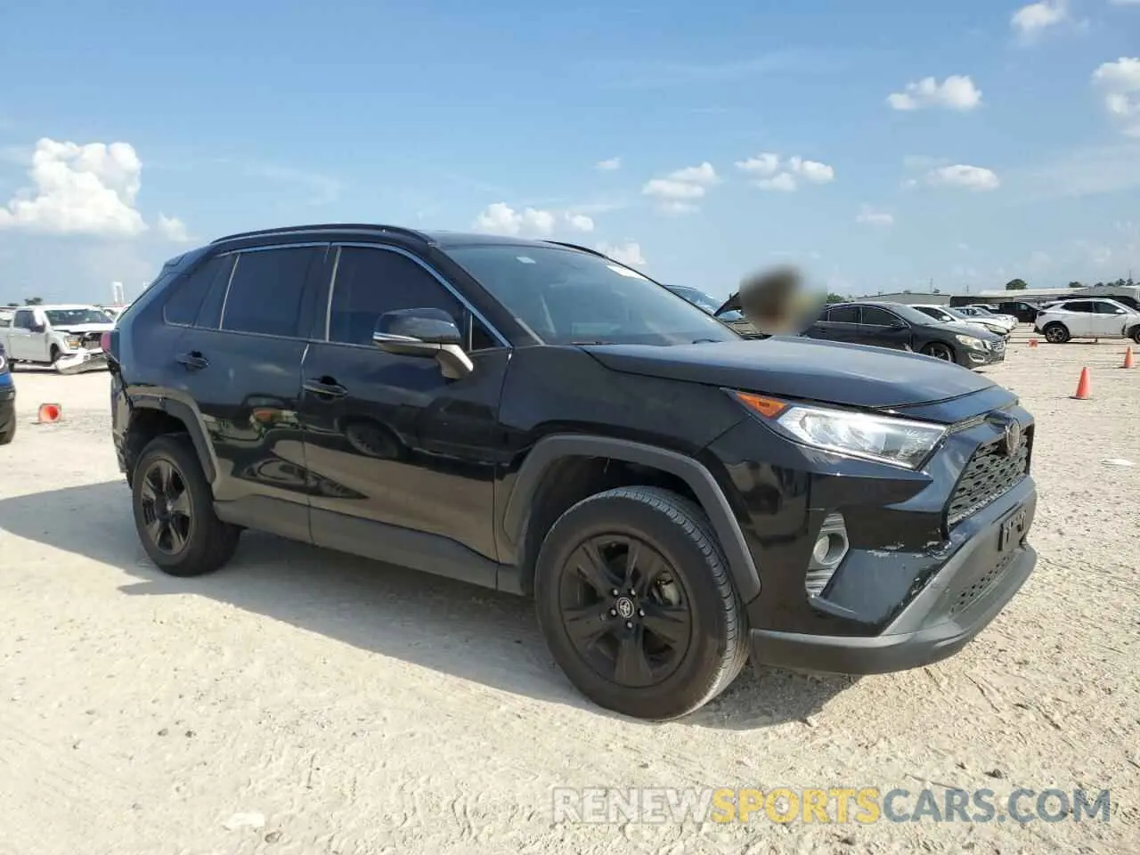 4 Фотография поврежденного автомобиля 2T3W1RFV3MW105213 TOYOTA RAV4 2021