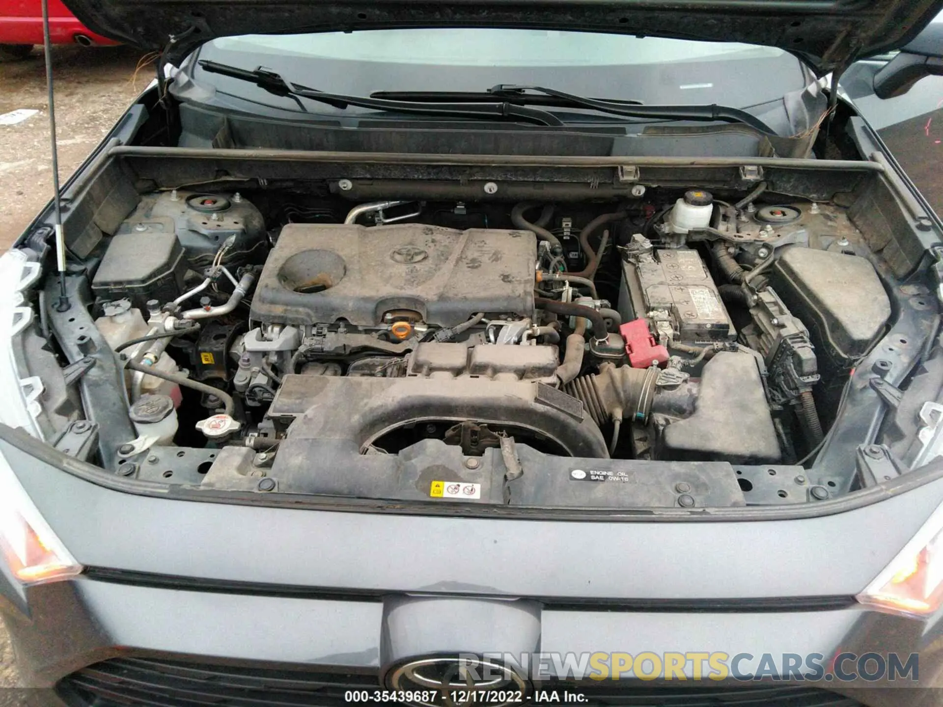 10 Фотография поврежденного автомобиля 2T3W1RFV3MW112954 TOYOTA RAV4 2021