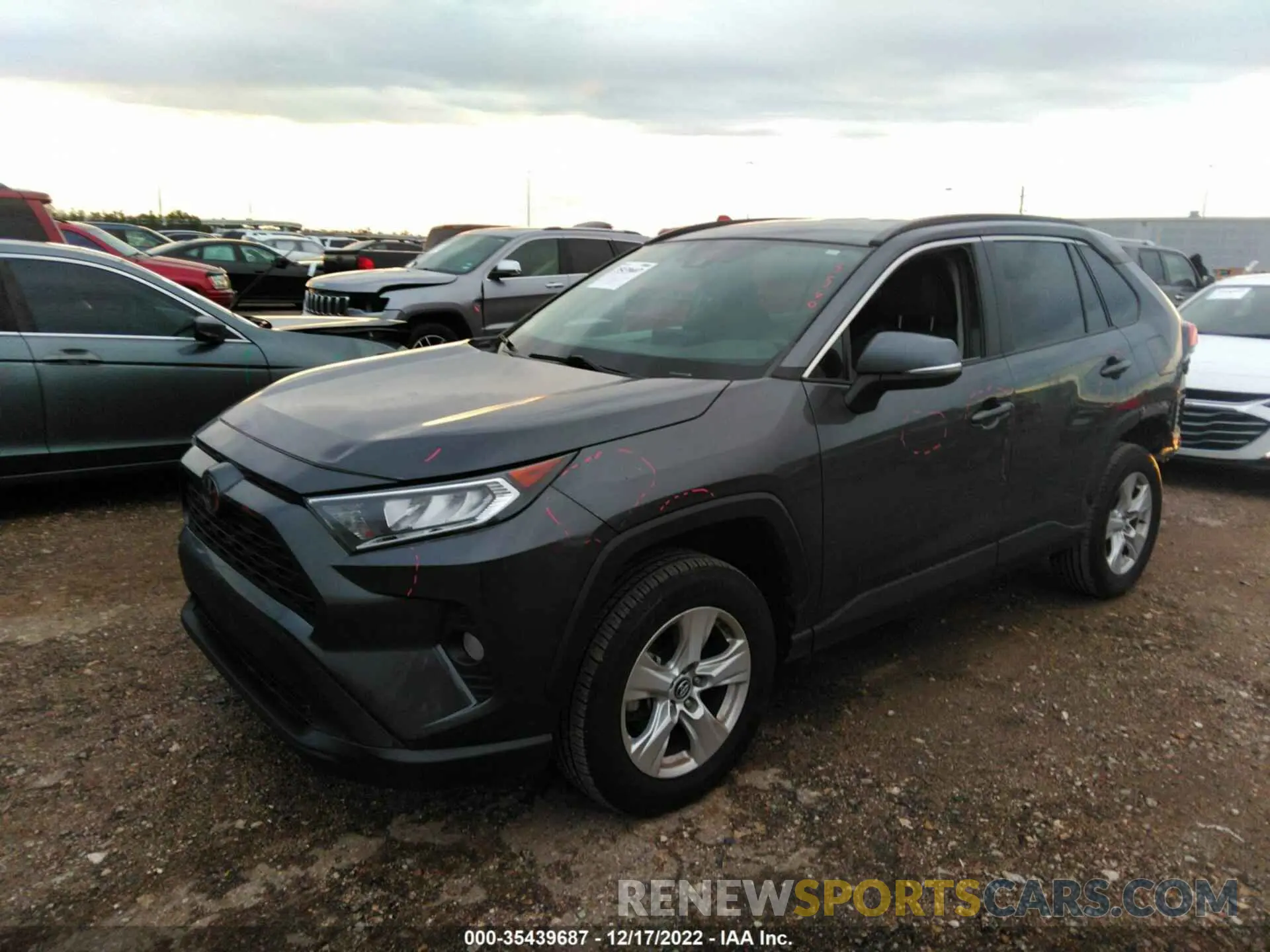 2 Фотография поврежденного автомобиля 2T3W1RFV3MW112954 TOYOTA RAV4 2021