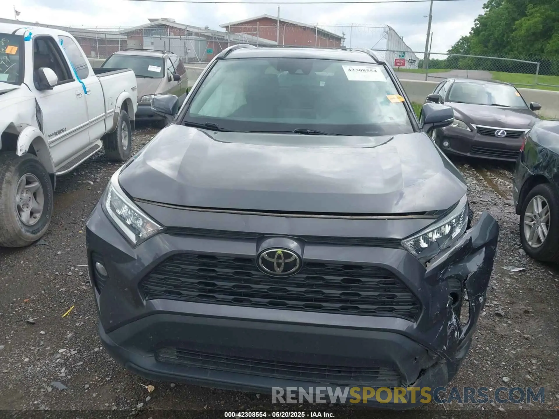 6 Фотография поврежденного автомобиля 2T3W1RFV3MW128216 TOYOTA RAV4 2021