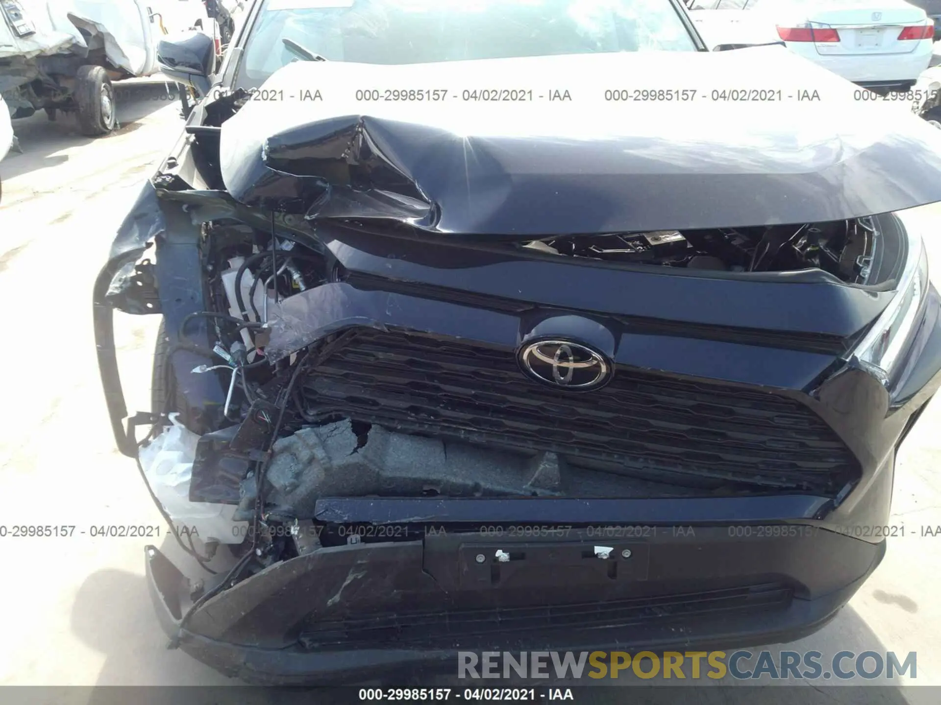 6 Photograph of a damaged car 2T3W1RFV3MW134890 TOYOTA RAV4 2021