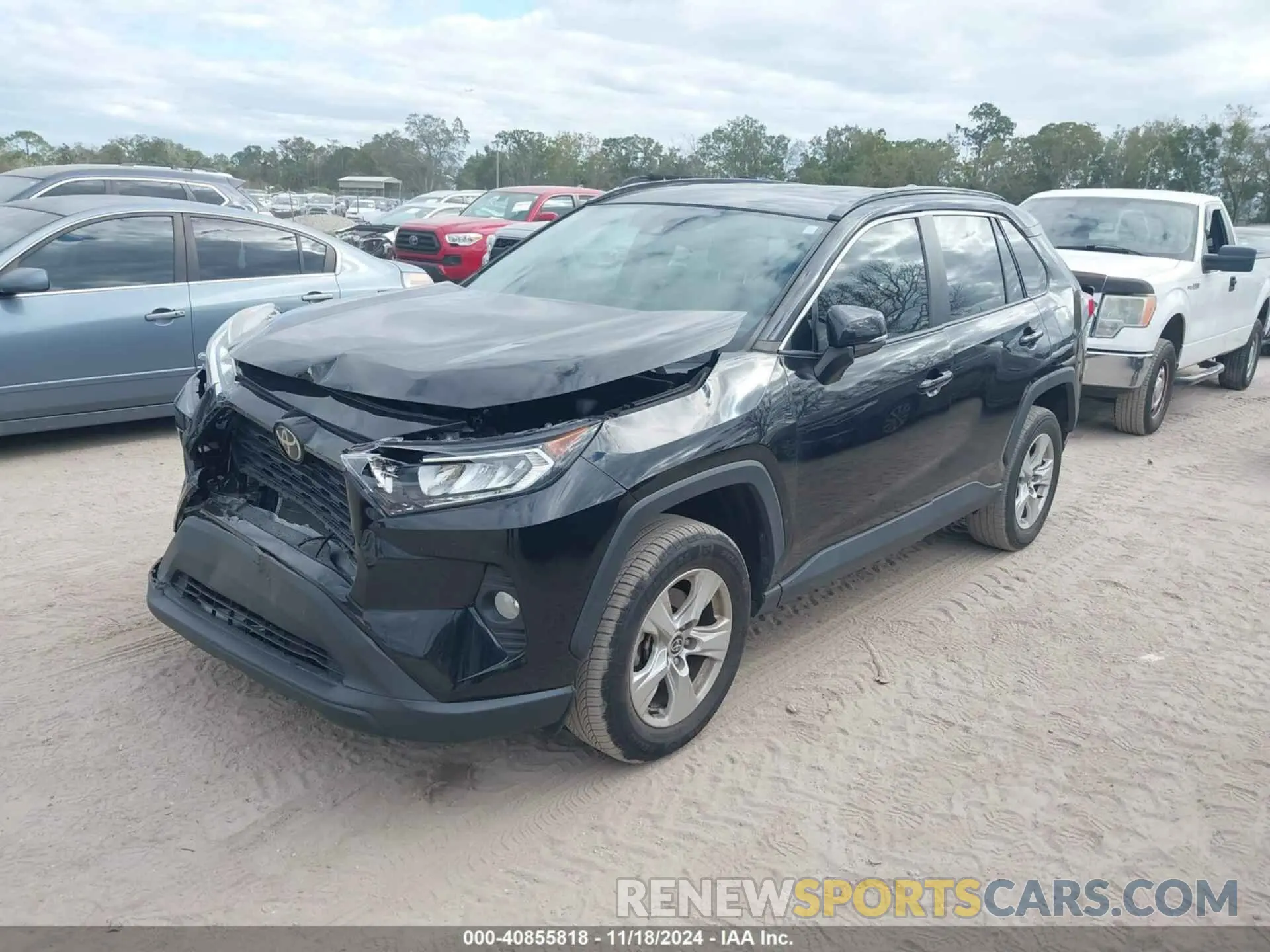 2 Фотография поврежденного автомобиля 2T3W1RFV3MW139104 TOYOTA RAV4 2021