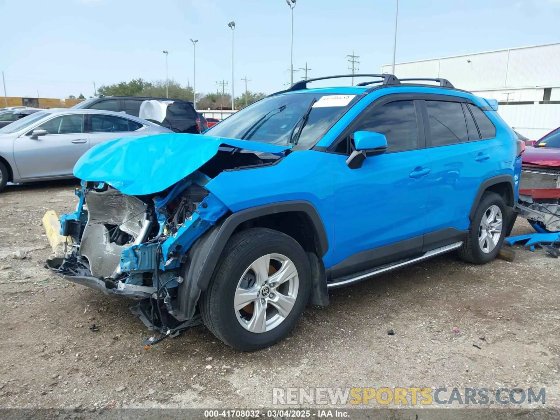 2 Photograph of a damaged car 2T3W1RFV3MW164777 TOYOTA RAV4 2021