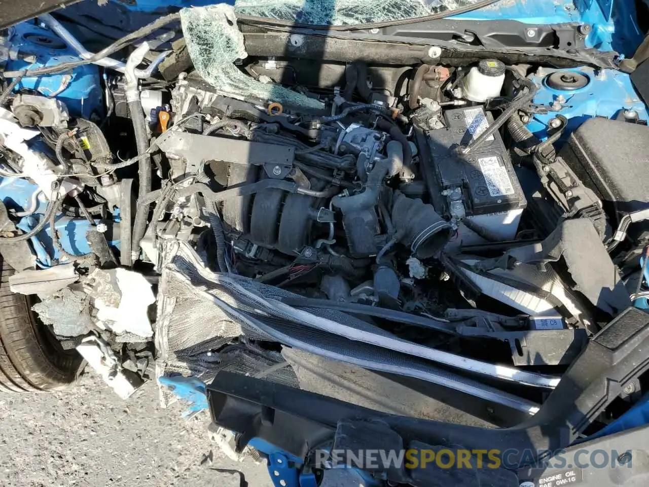 12 Photograph of a damaged car 2T3W1RFV3MW171423 TOYOTA RAV4 2021