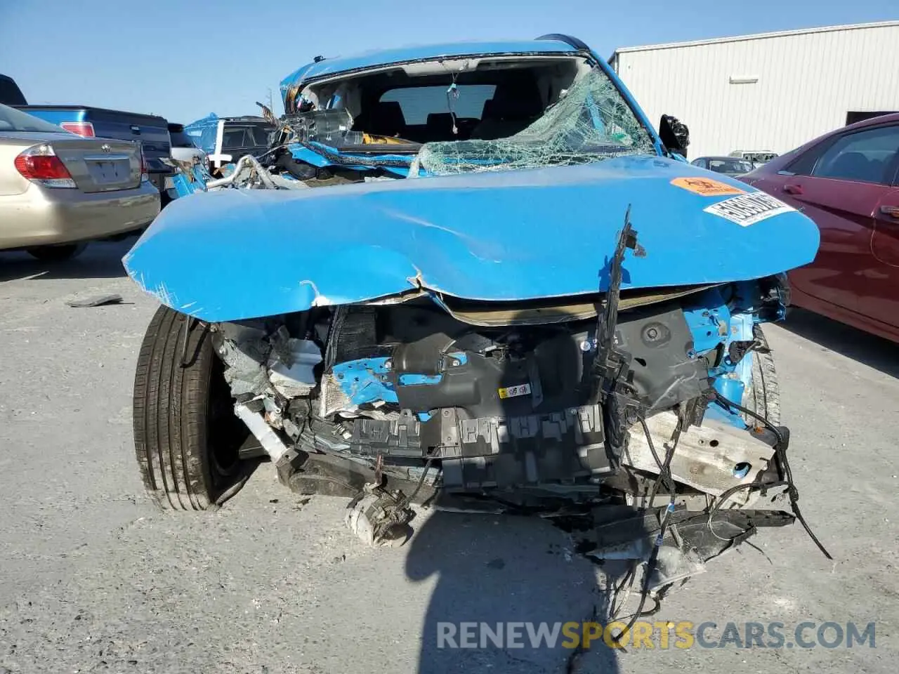5 Photograph of a damaged car 2T3W1RFV3MW171423 TOYOTA RAV4 2021