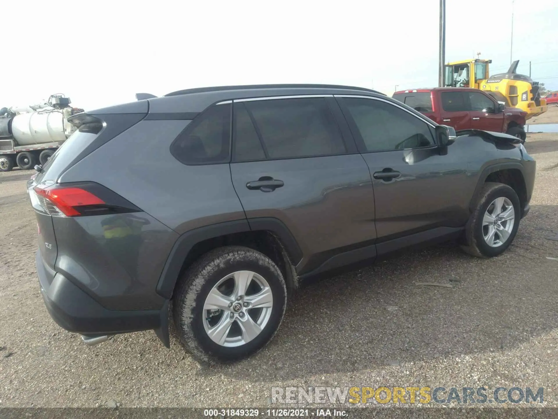 4 Фотография поврежденного автомобиля 2T3W1RFV4MC133717 TOYOTA RAV4 2021