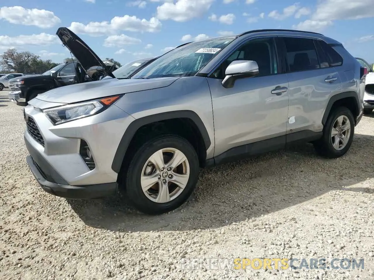 1 Photograph of a damaged car 2T3W1RFV4MC134995 TOYOTA RAV4 2021