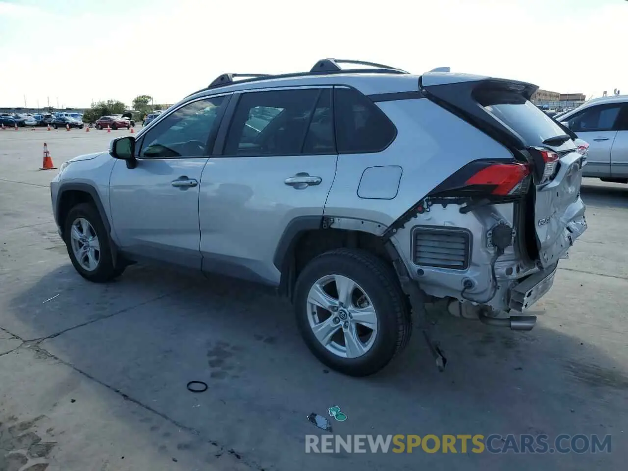 2 Фотография поврежденного автомобиля 2T3W1RFV4MW107813 TOYOTA RAV4 2021